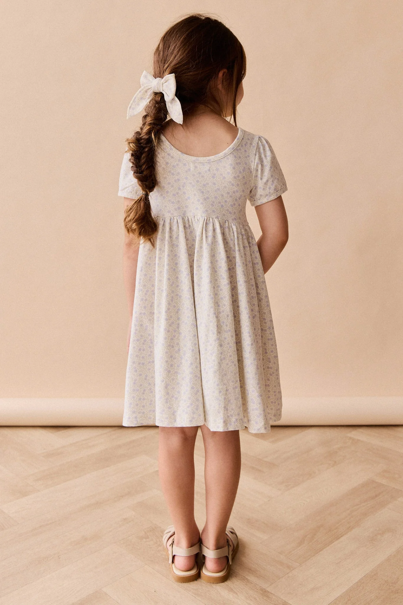 Organic Cotton Meadow Dress - Emmy Lilac - Image 6