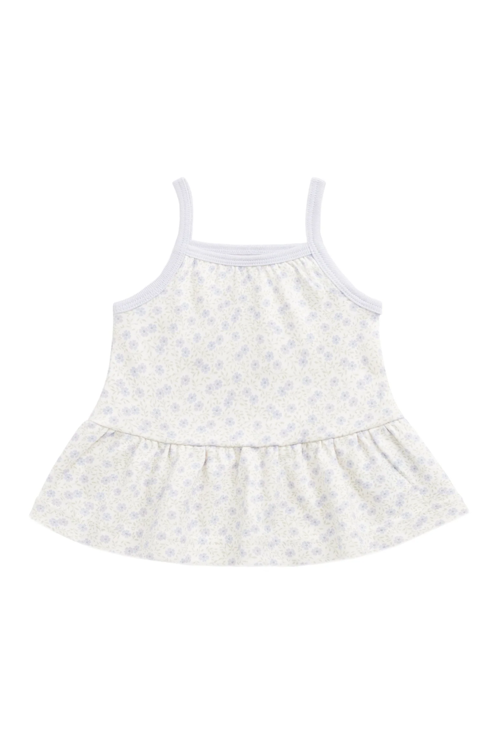 Organic Cotton Meadow Singlet - Emmy Lilac - Image 2