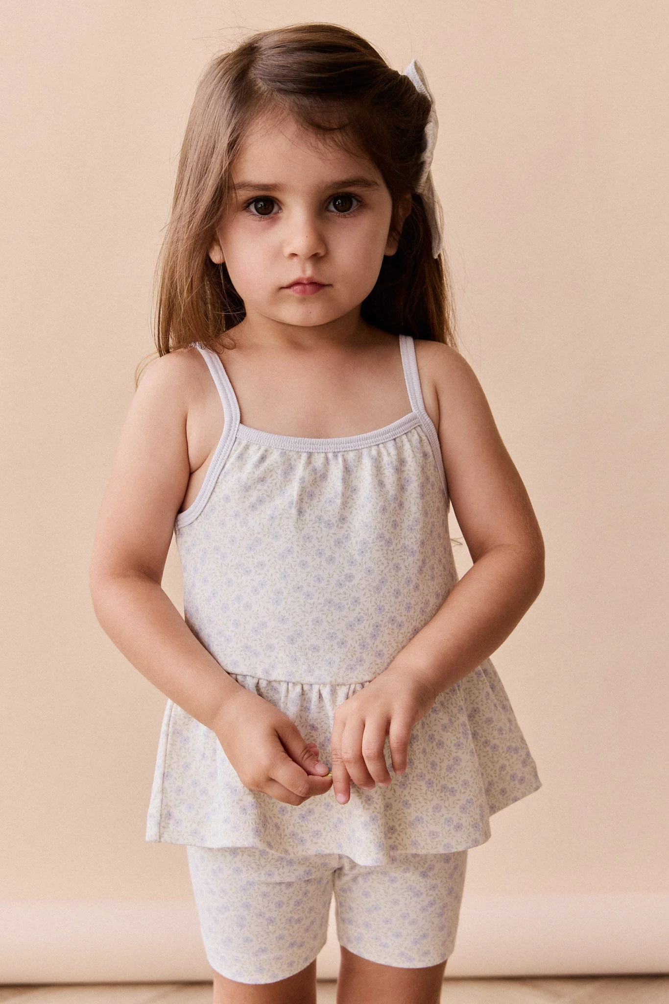 Organic Cotton Meadow Singlet - Emmy Lilac - Image 6