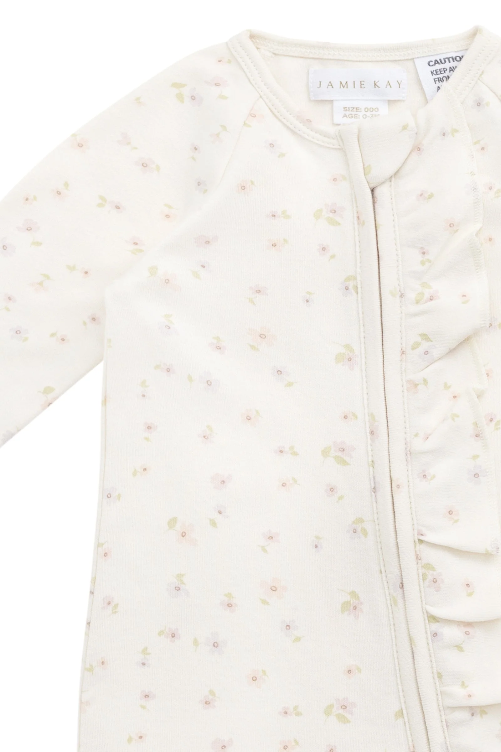 Organic Cotton Melanie Onepiece - Briella Whisper - Image 5