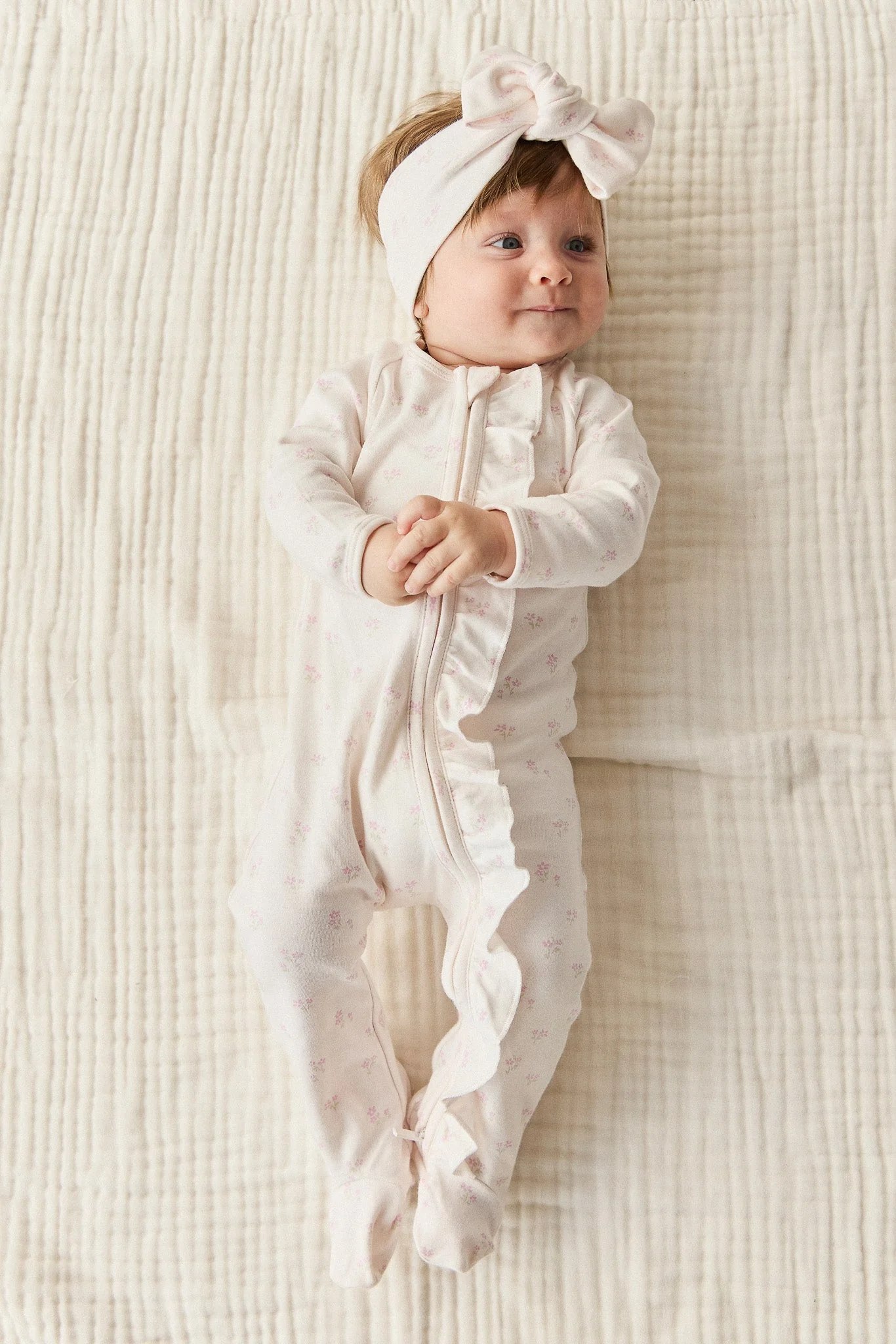 Organic Cotton Melanie Onepiece - Pauline Pink - Image 4
