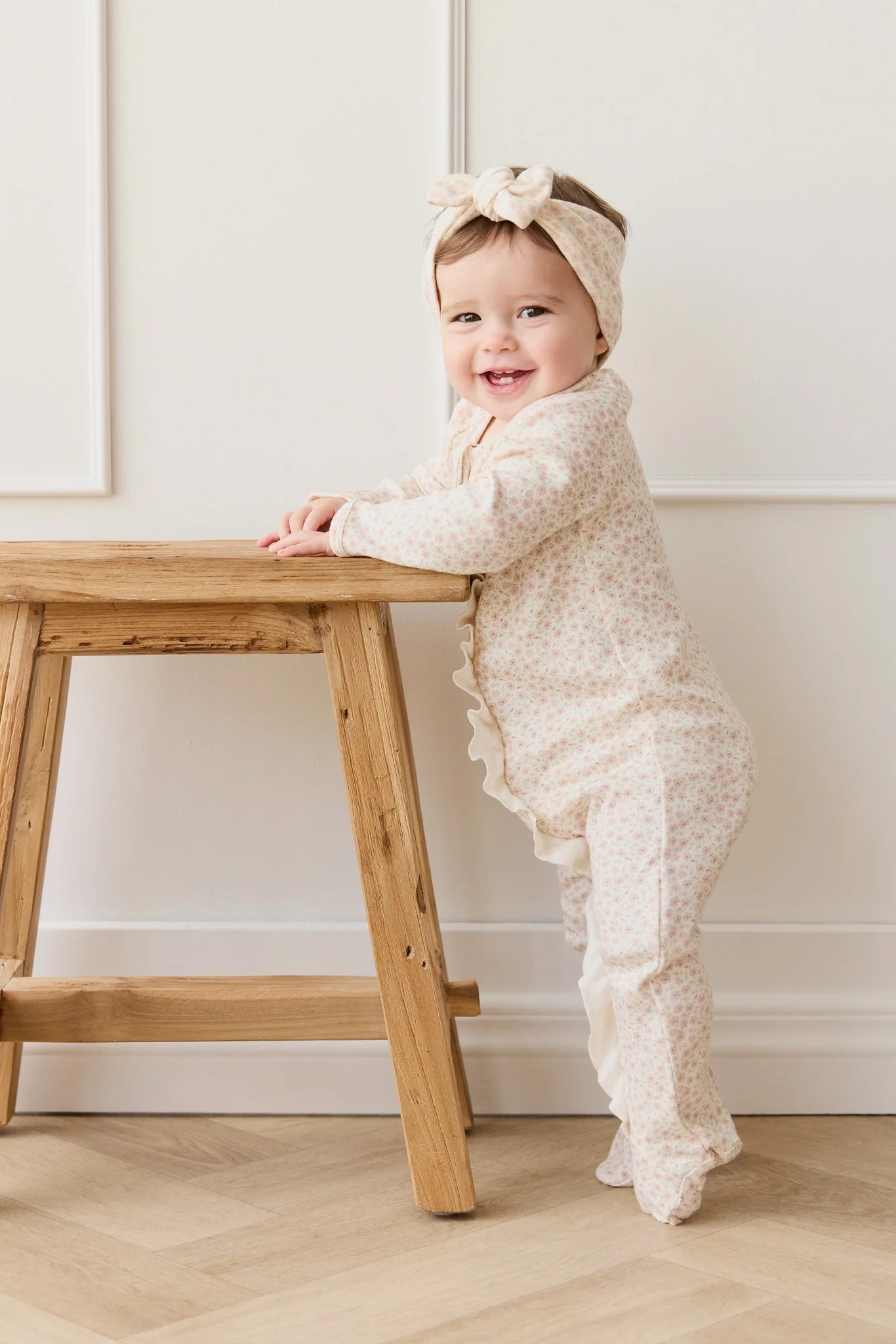 Organic Cotton Melanie Onepiece - Penelope Rose Small - Image 4