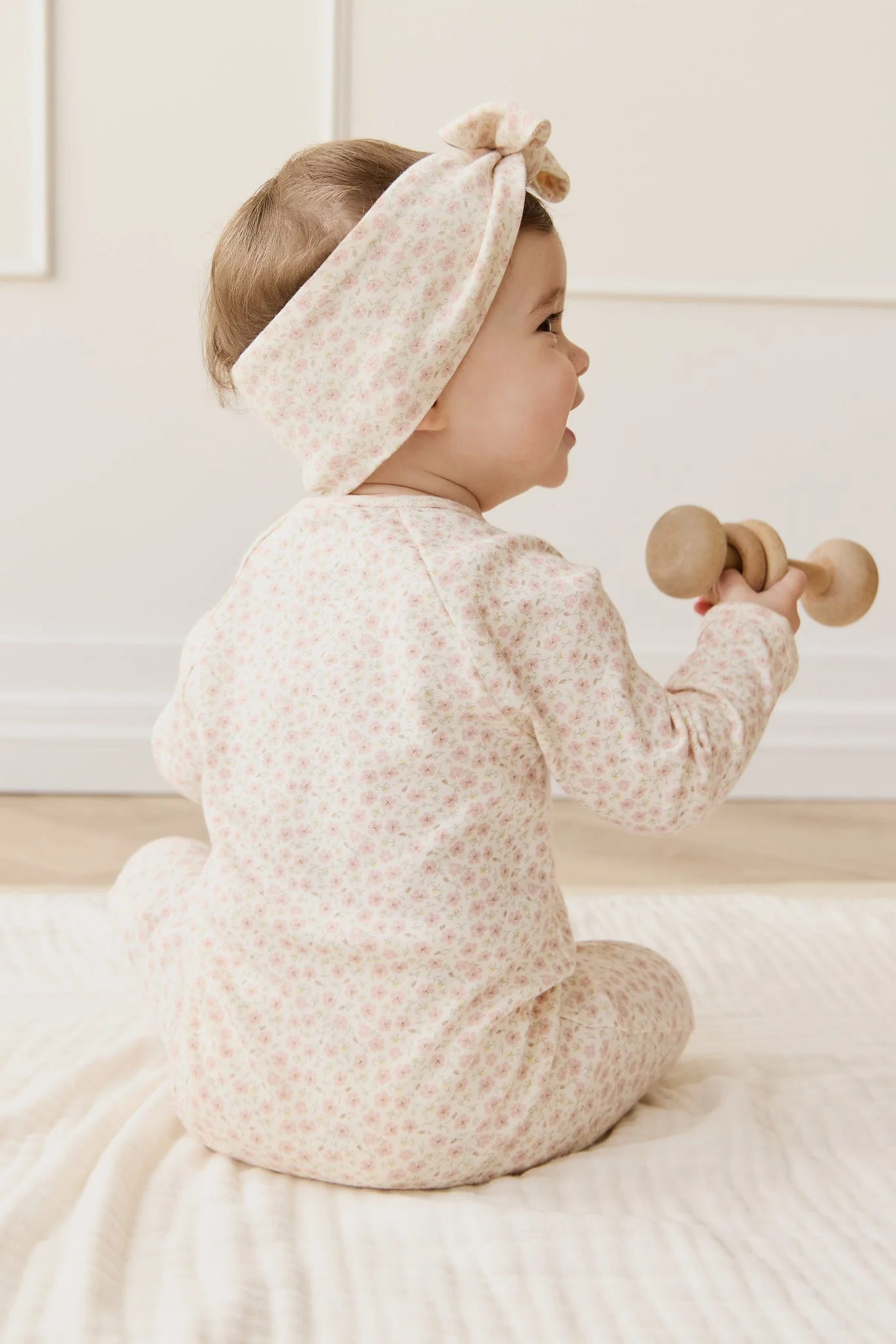 Organic Cotton Melanie Onepiece - Penelope Rose Small - Image 5