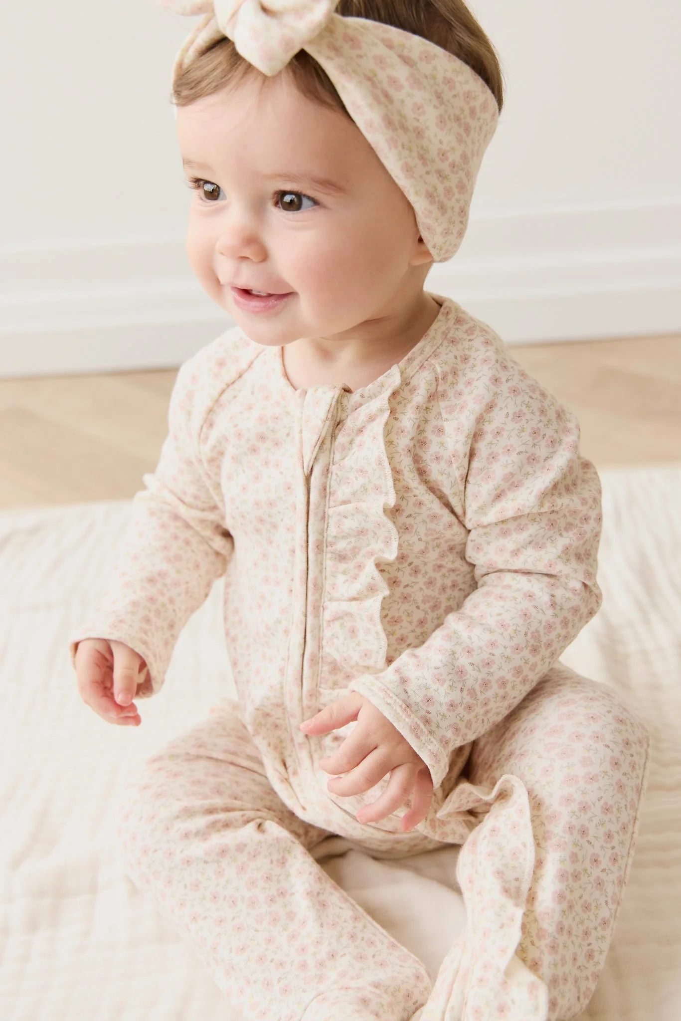 Organic Cotton Melanie Onepiece - Penelope Rose Small - Image 6