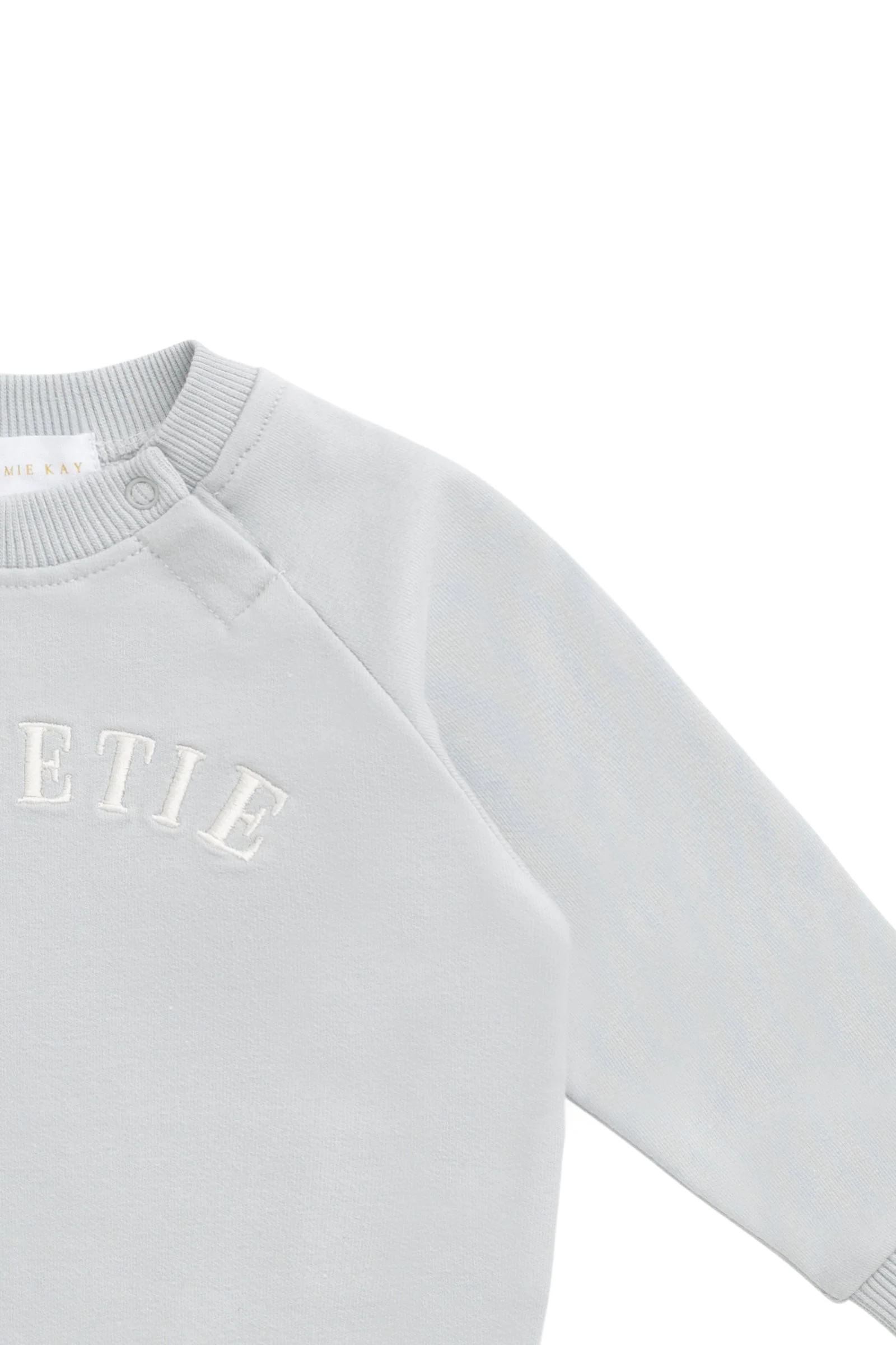 Organic Cotton Mimi Sweatshirt - Dawn Blue Sweetie - Image 10
