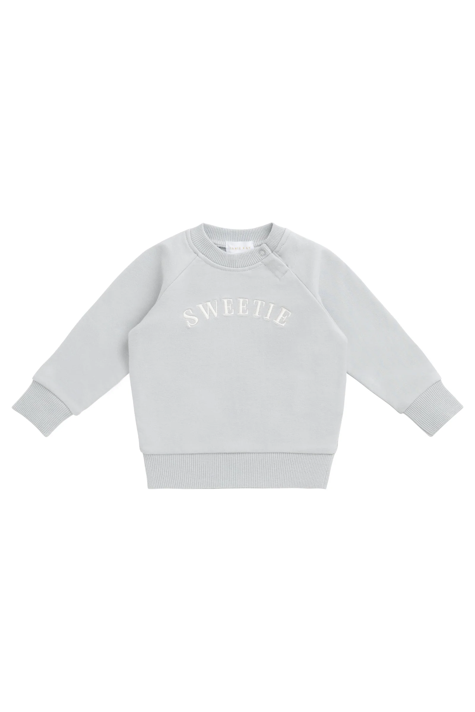 Organic Cotton Mimi Sweatshirt - Dawn Blue Sweetie - Image 3