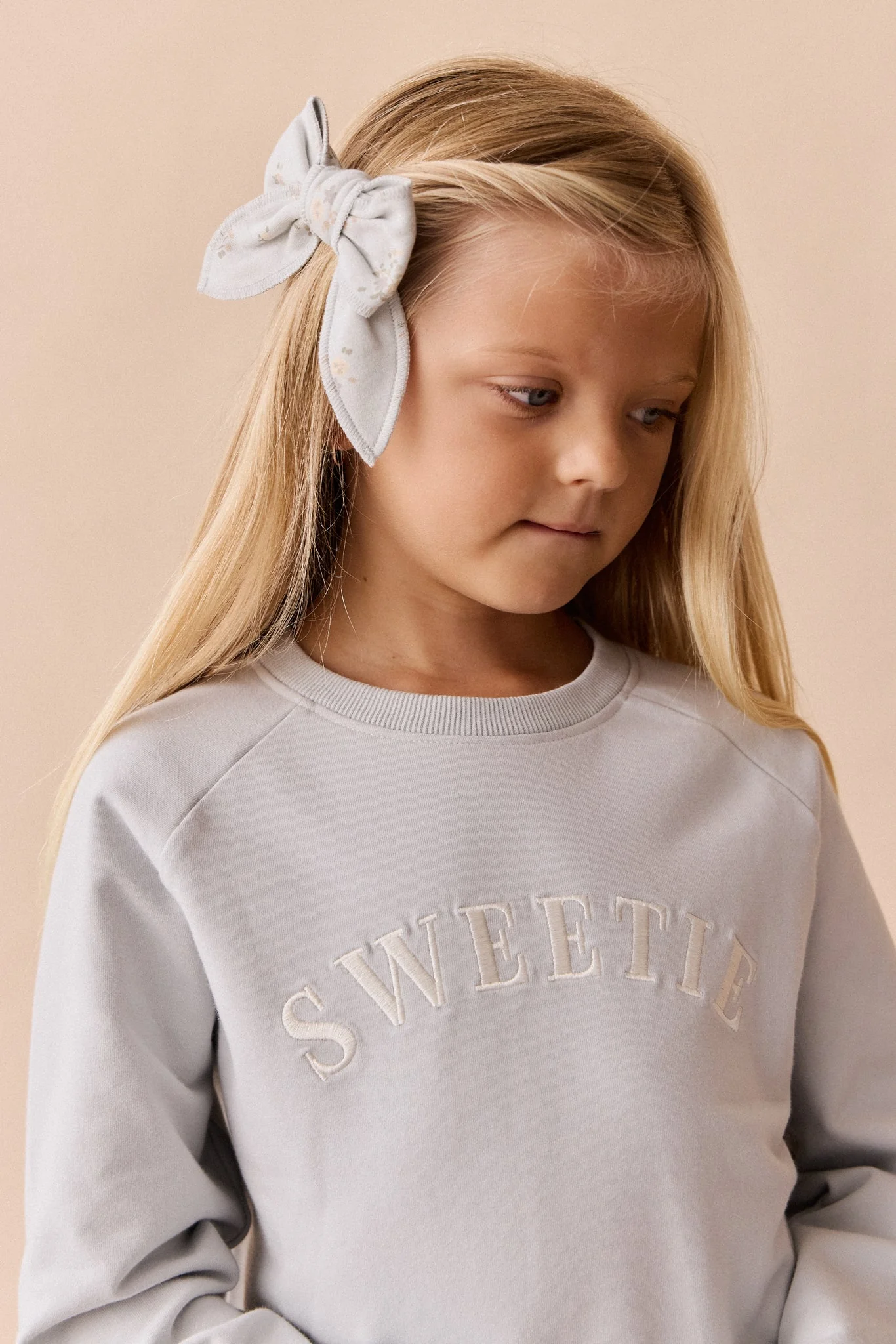 Organic Cotton Mimi Sweatshirt - Dawn Blue Sweetie - Image 5