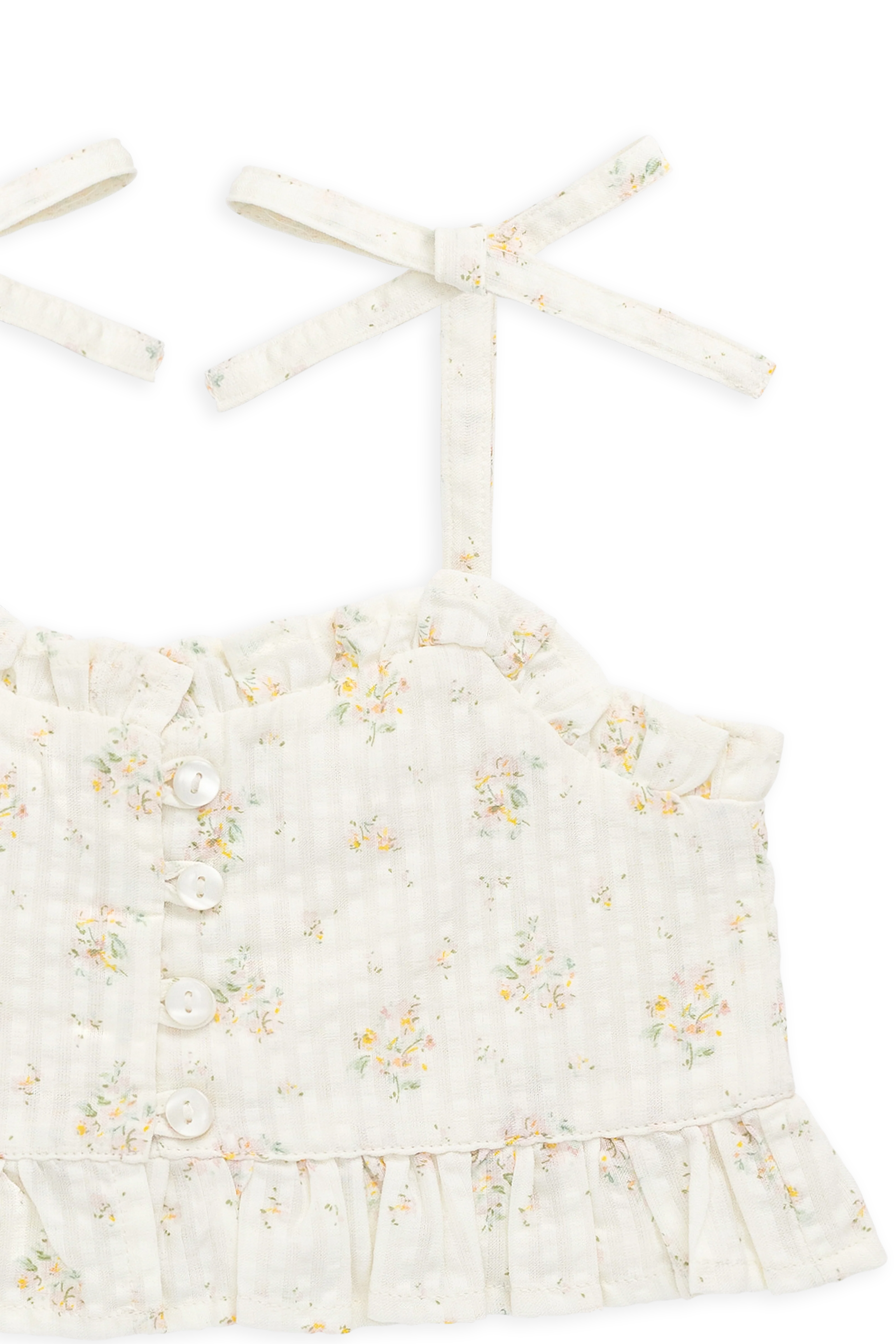 Organic Cotton Mirabel Top-Justine Parchment - Image 10