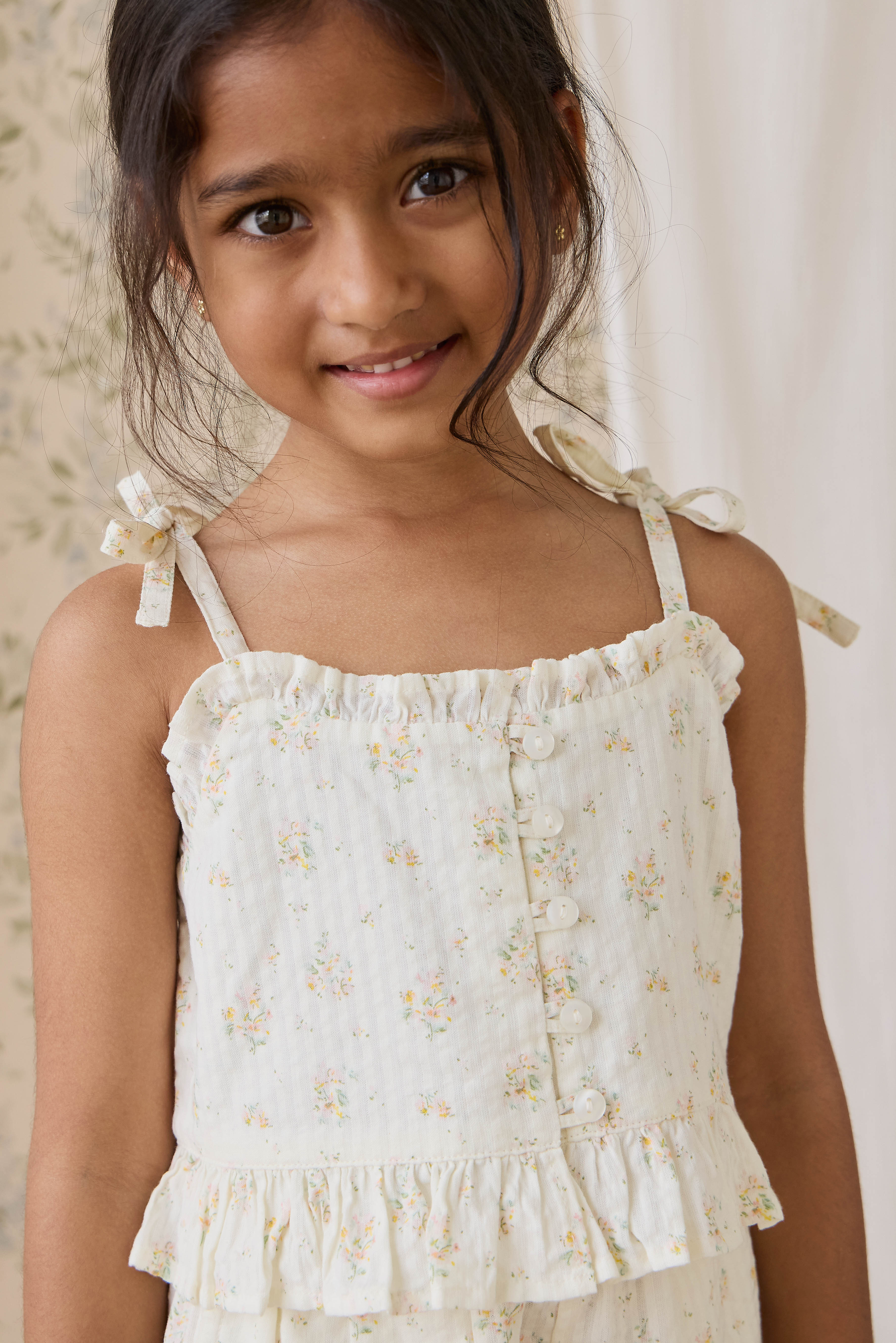 Organic Cotton Mirabel Top-Justine Parchment - Image 3