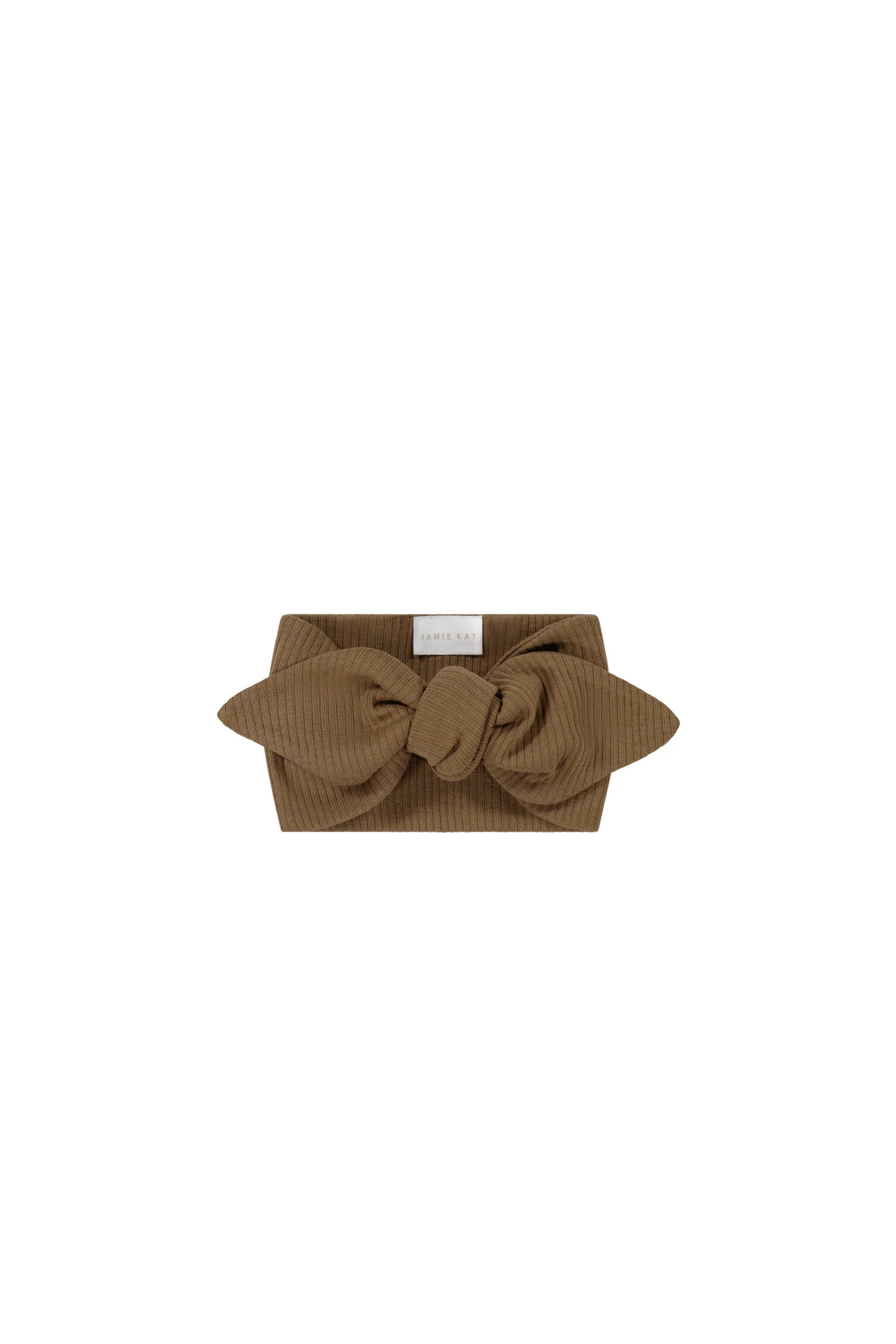 Organic Cotton Modal Headband - Crème Caramel - Image 2