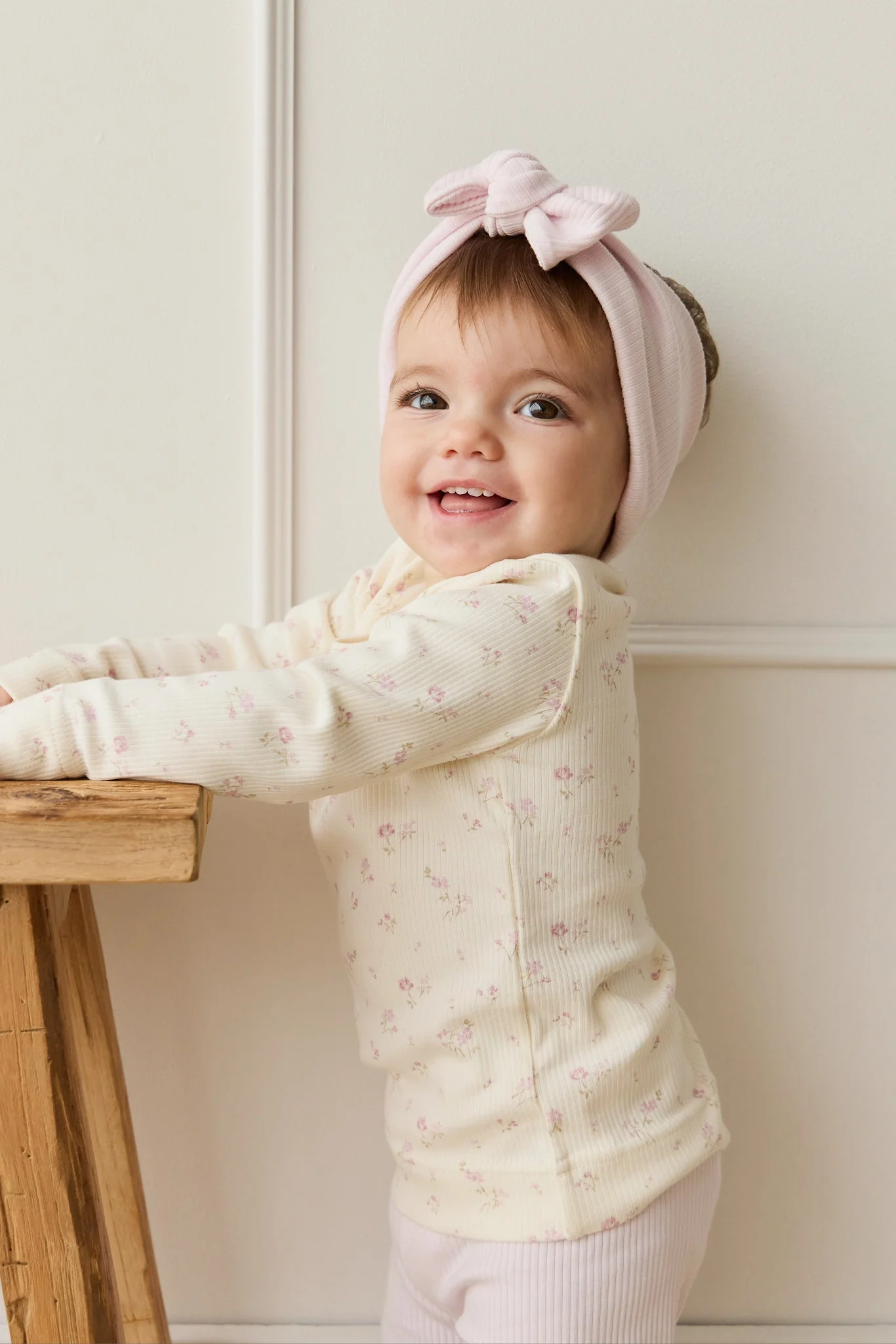 Organic Cotton Modal Lilian Headband - Cassia - Image 2