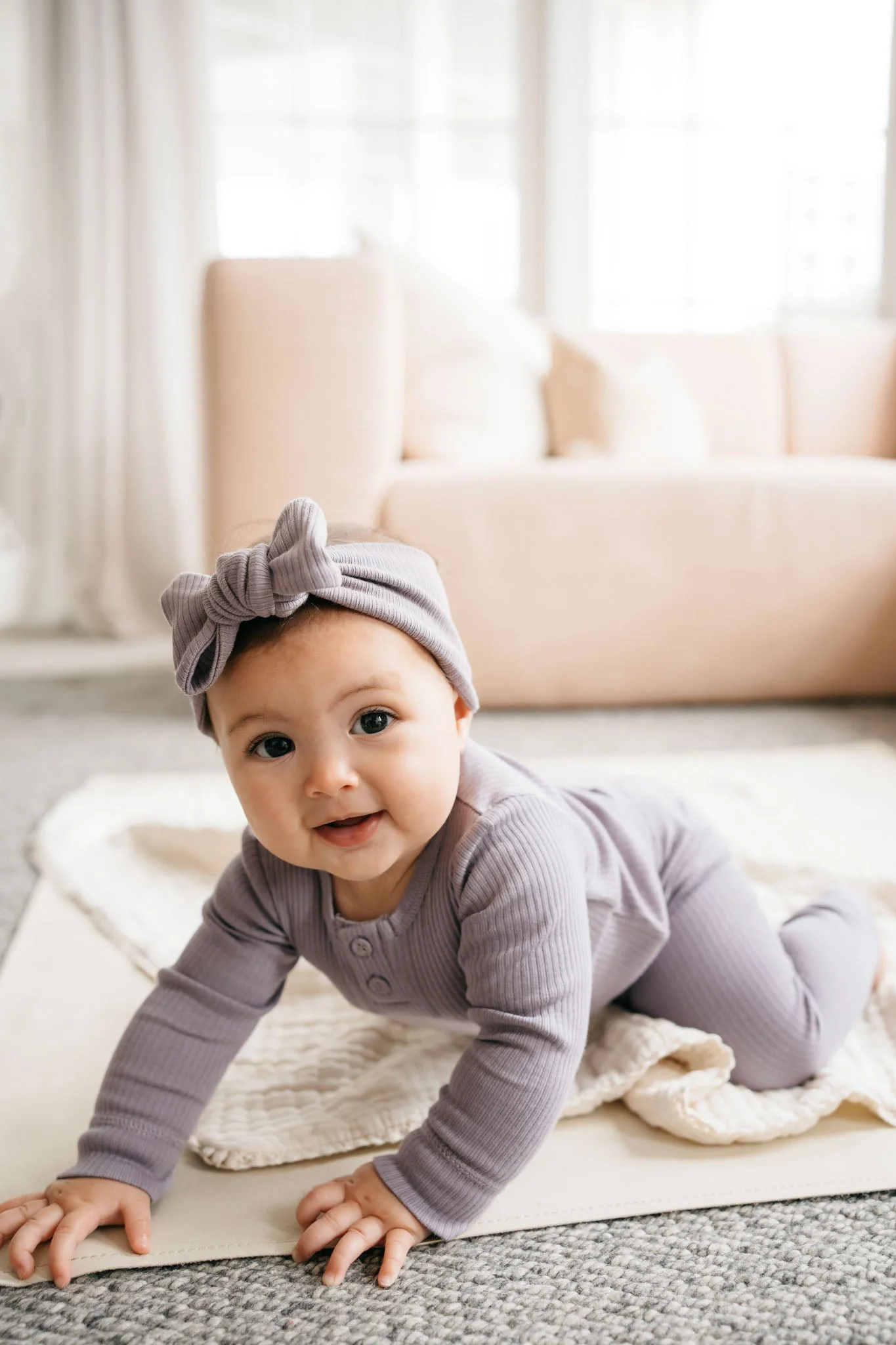 Organic Cotton Modal Lilian Headband - Daisy - Image 4