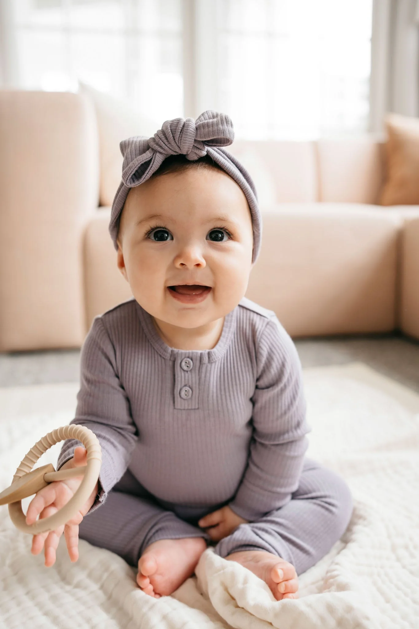 Organic Cotton Modal Lilian Headband - Daisy - Image 5