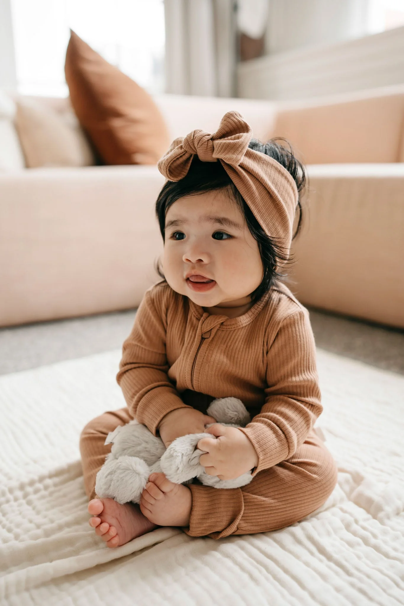 Organic Cotton Modal Lilian Headband - Desert - Image 11
