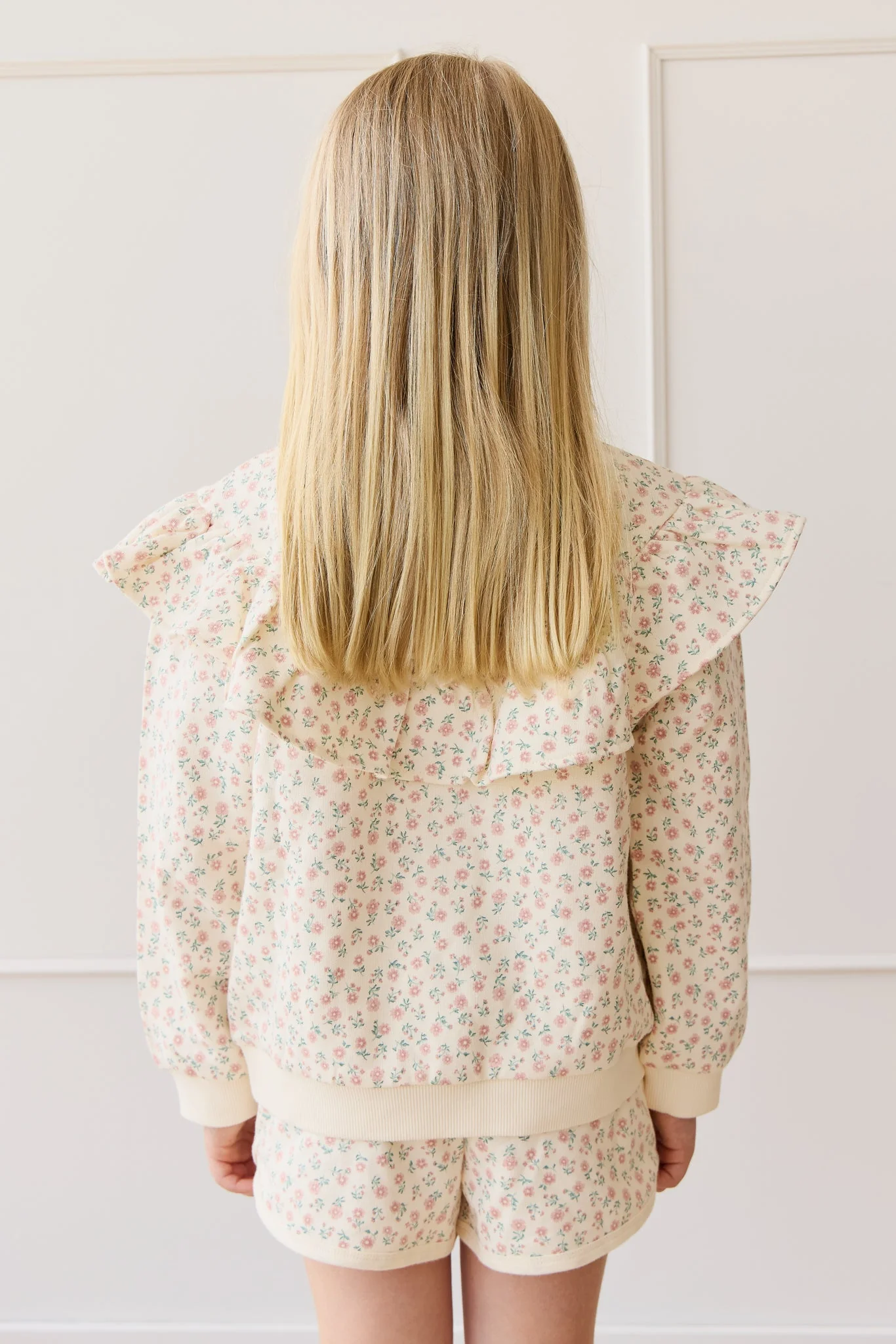 Organic Cotton Monroe Short - Posy Garden Pink - Image 3