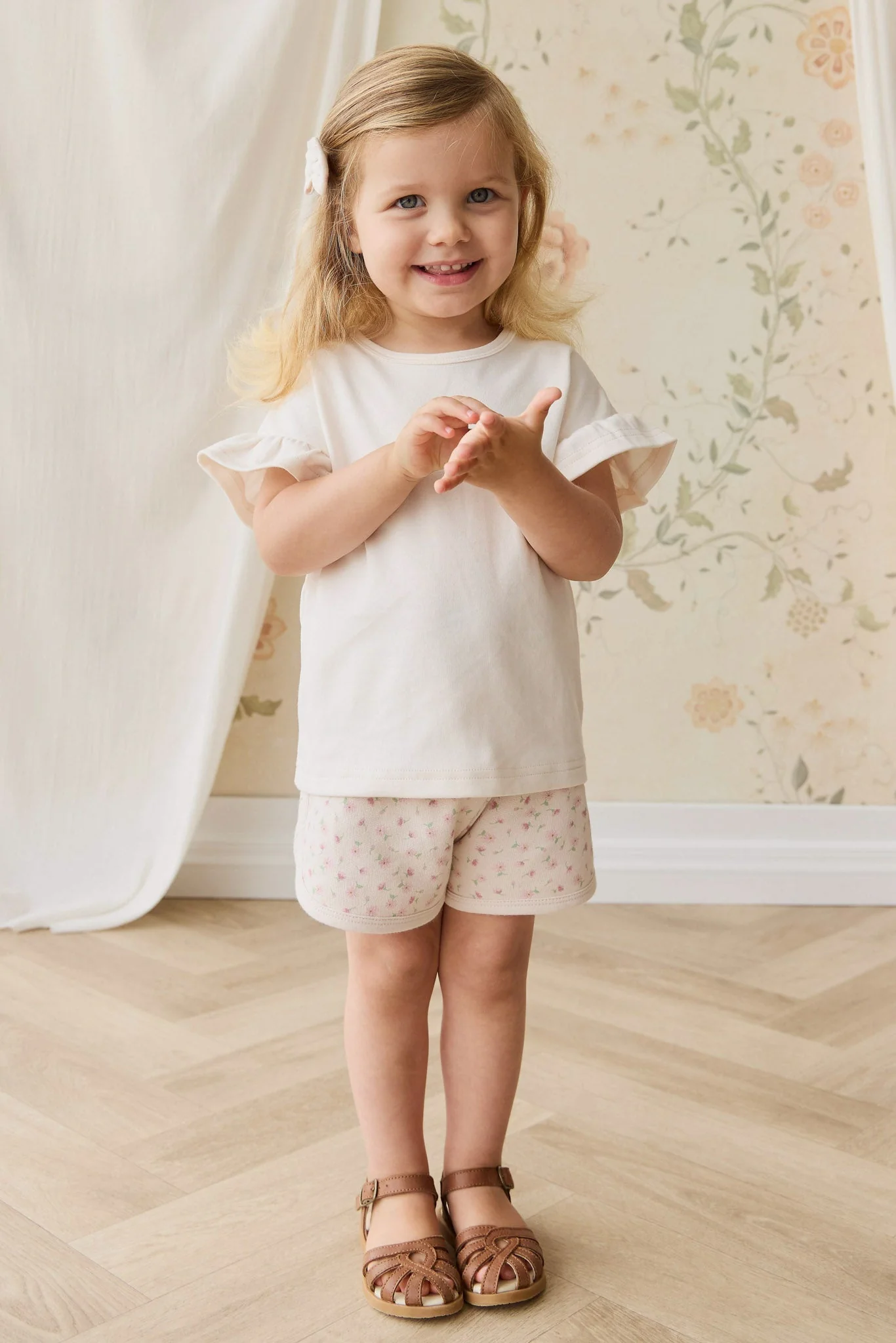 Organic Cotton Monroe Short - Victoria Blush - Image 3