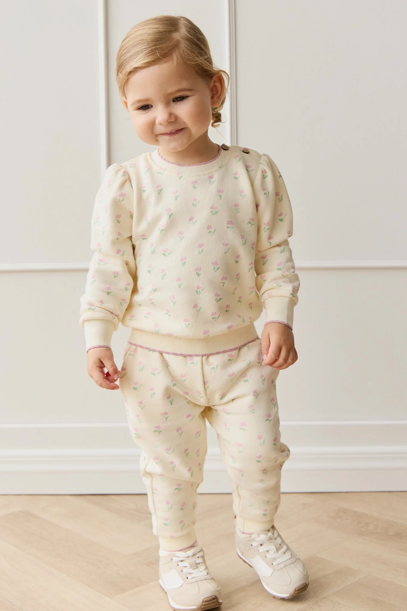 Organic Cotton Monroe Sweatshirt - Lila Pink - Image 3