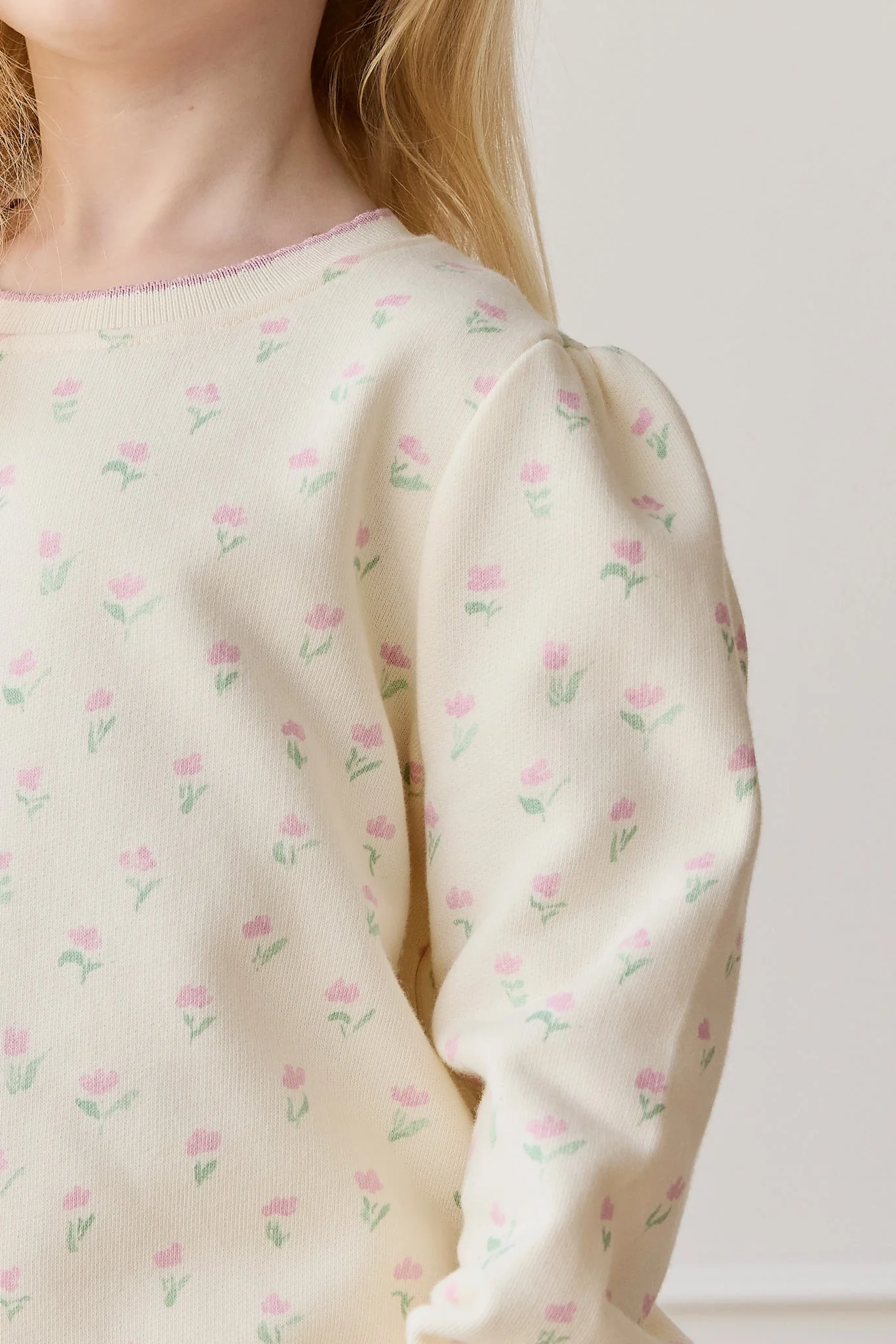 Organic Cotton Monroe Sweatshirt - Lila Pink - Image 6
