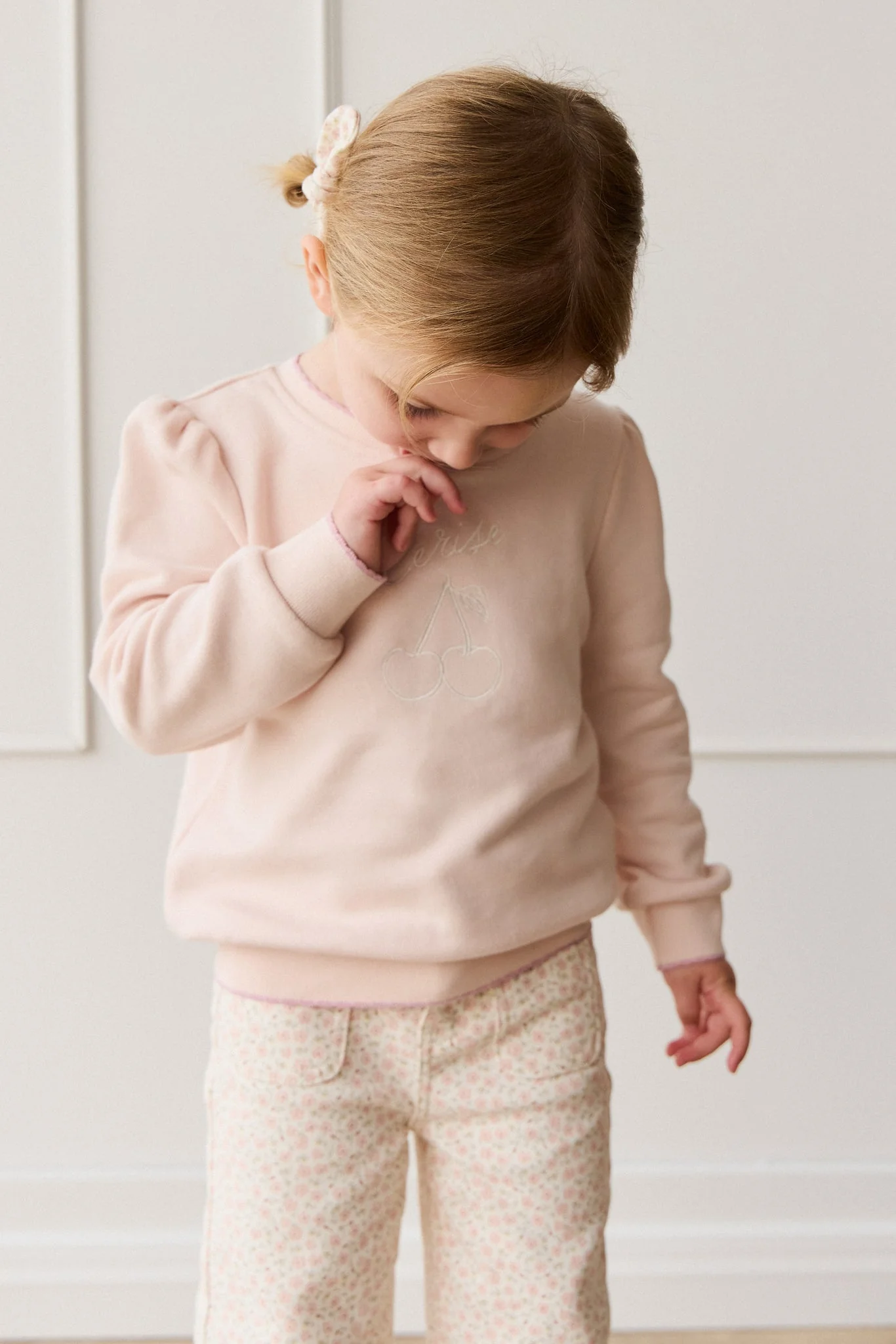 Organic Cotton Monroe Sweatshirt - Morganite Cerise - Image 9
