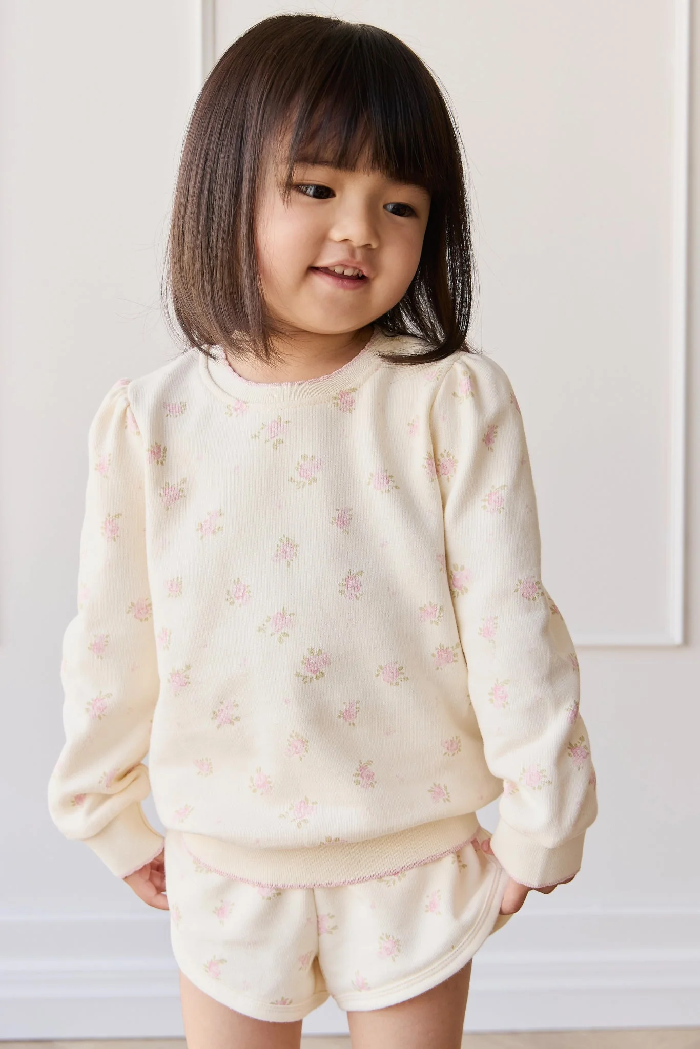 Organic Cotton Monroe Sweatshirt - Simone Egret - Image 3