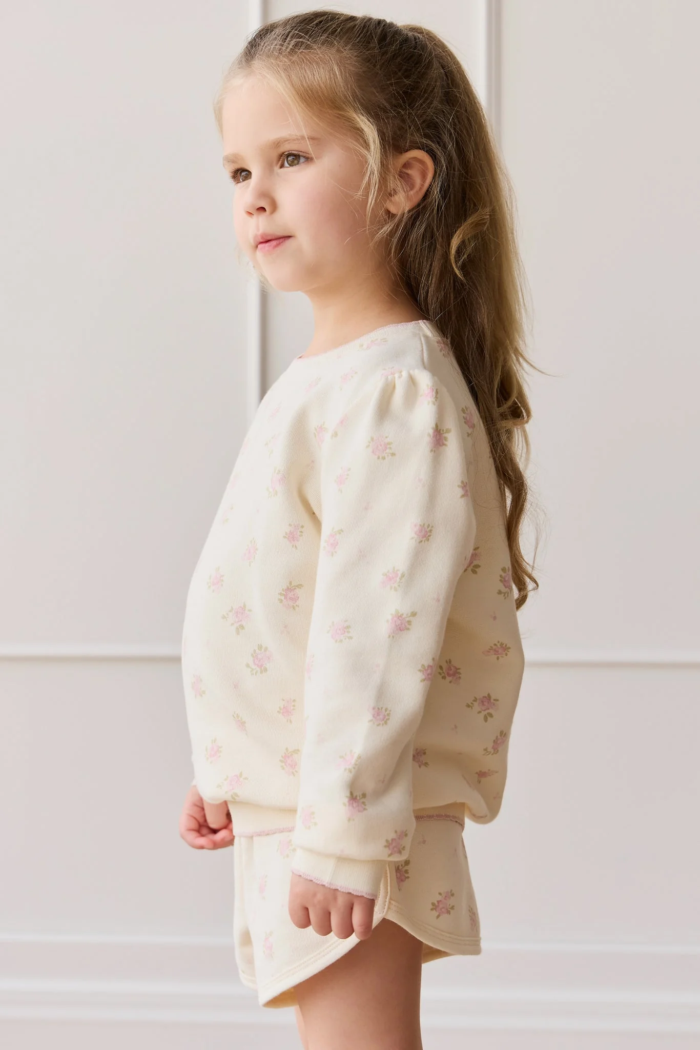 Organic Cotton Monroe Sweatshirt - Simone Egret - Image 5