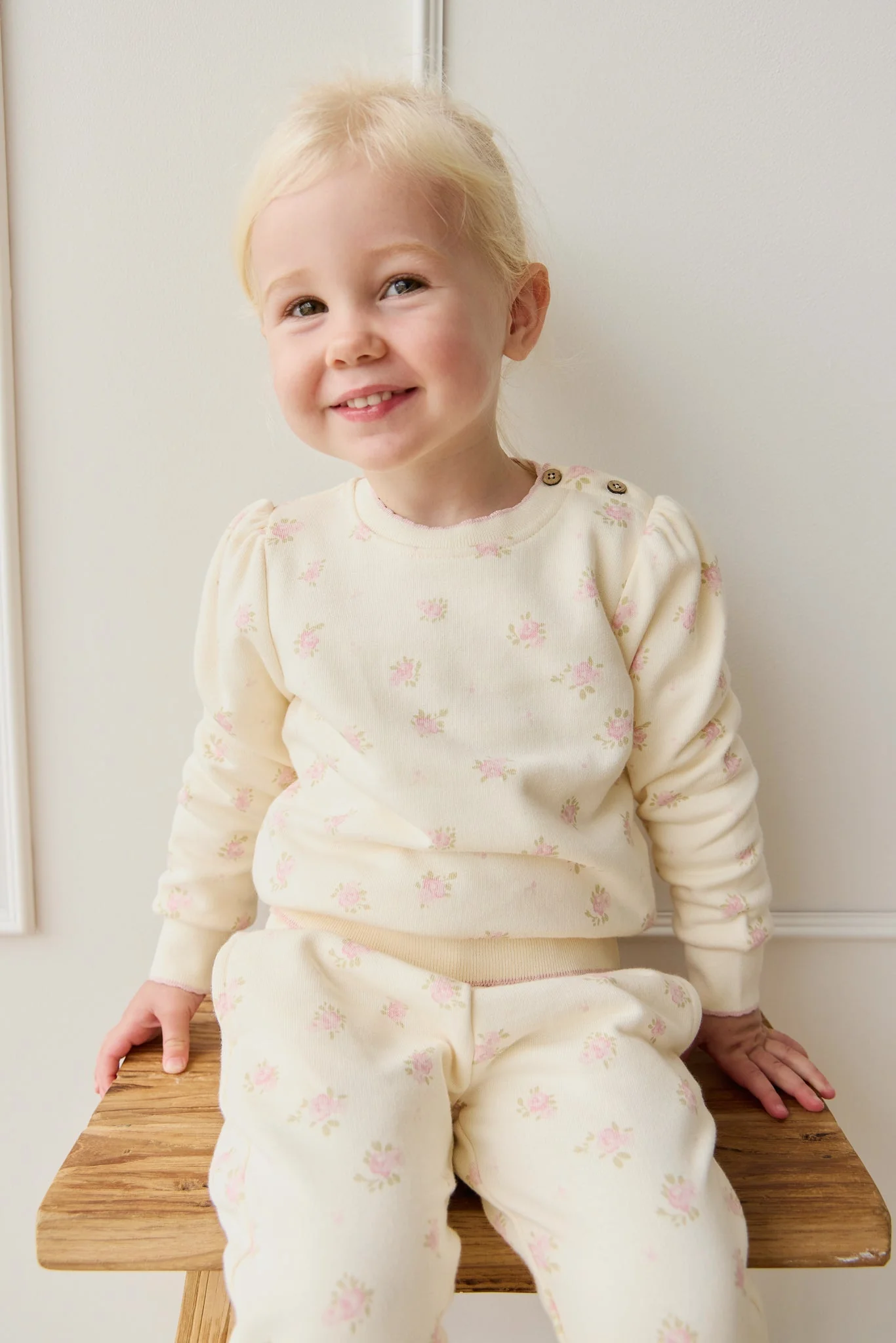 Organic Cotton Monroe Sweatshirt - Simone Egret - Image 6