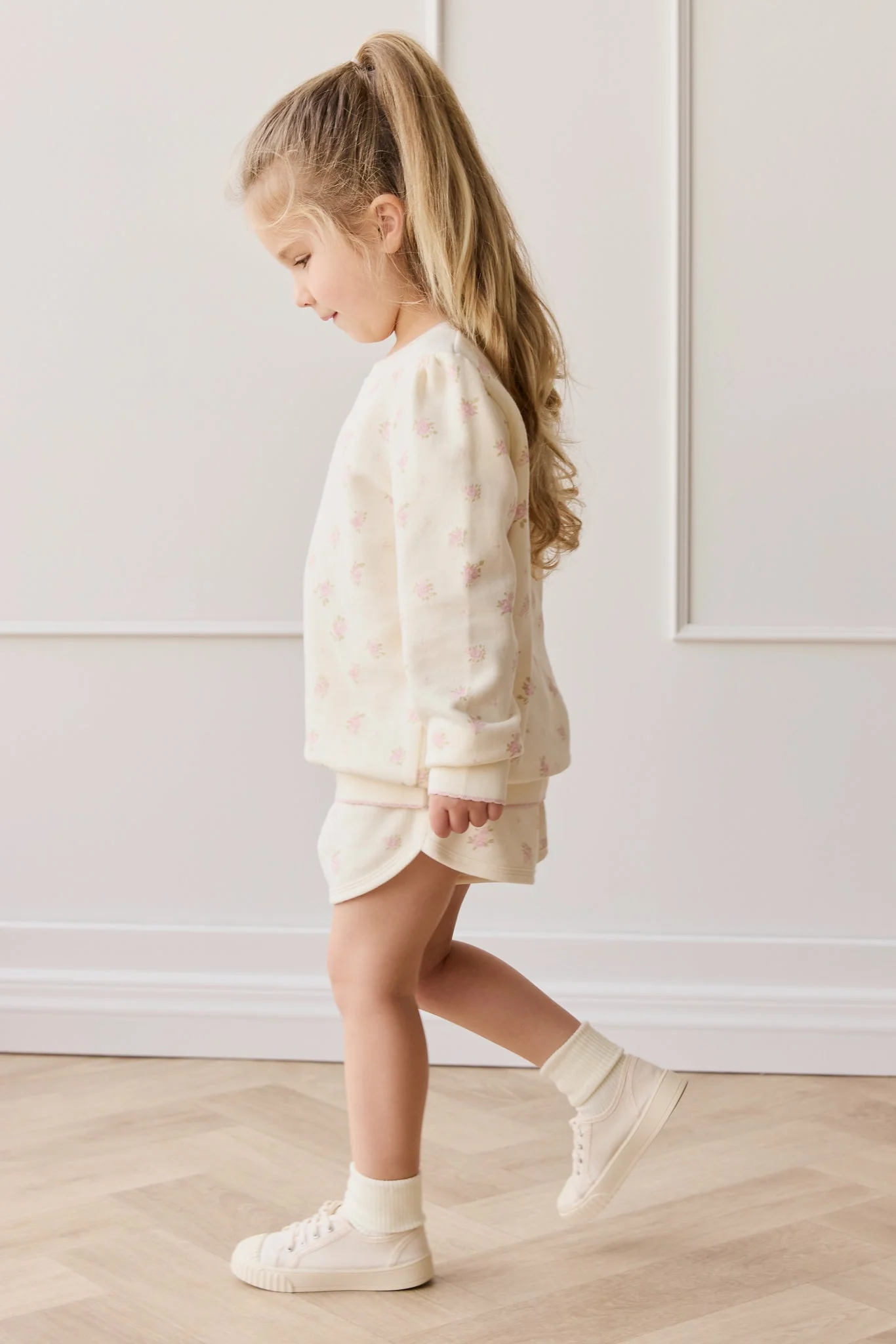 Organic Cotton Monroe Sweatshirt - Simone Egret - Image 7