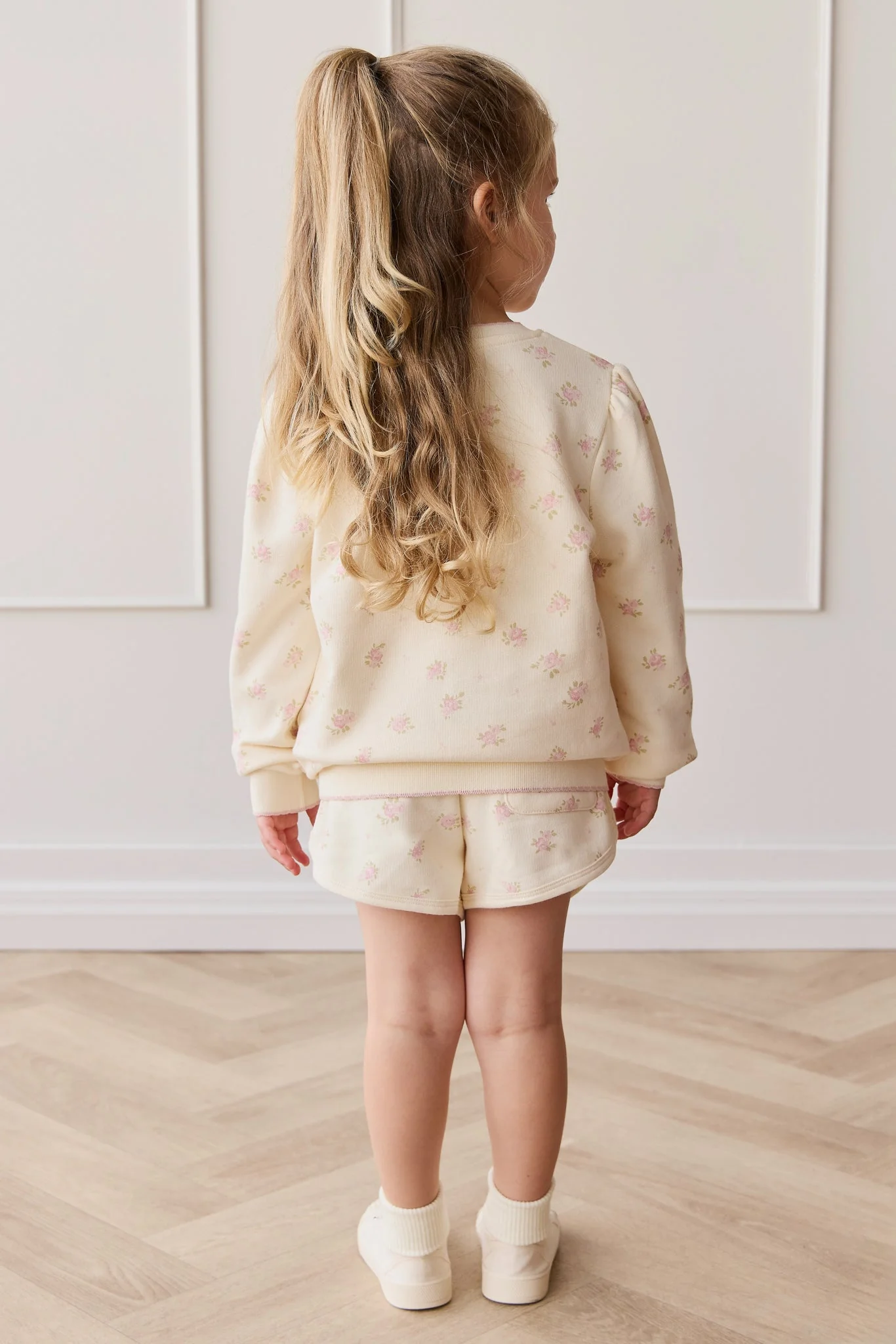 Organic Cotton Monroe Sweatshirt - Simone Egret - Image 9