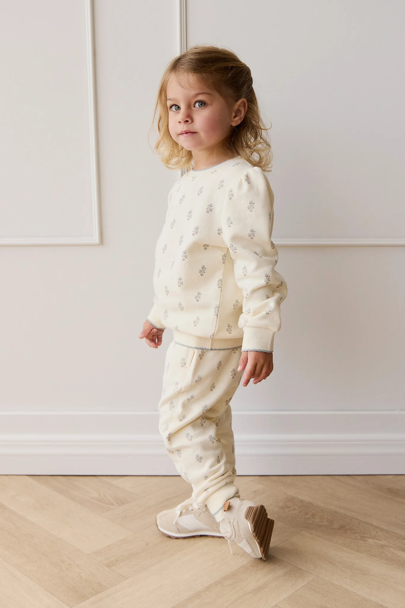 Organic Cotton Monroe Track Pant - Rachelle Blue Fox - Image 3