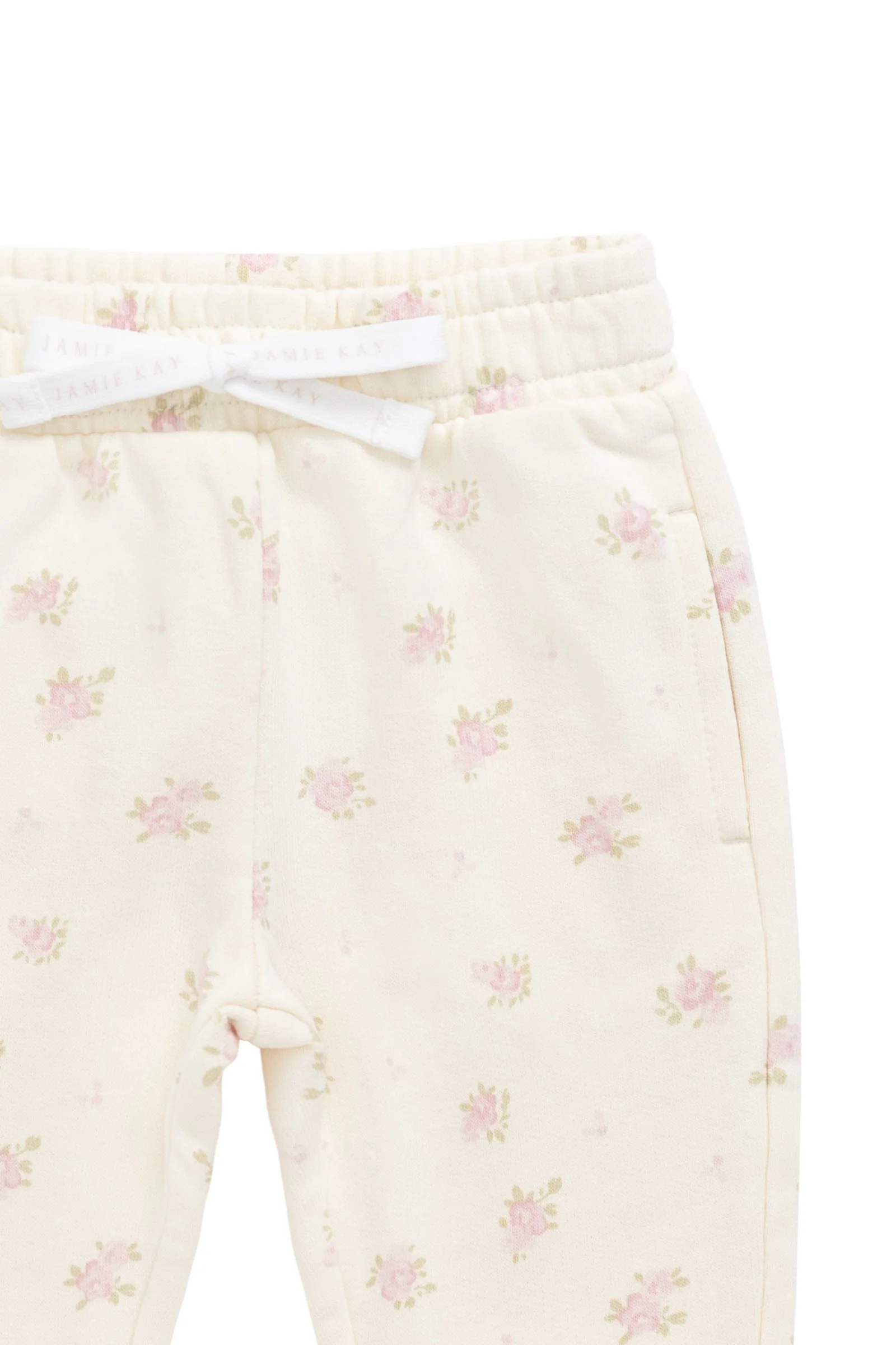 Organic Cotton Monroe Track Pant - Simone Egret - Image 4
