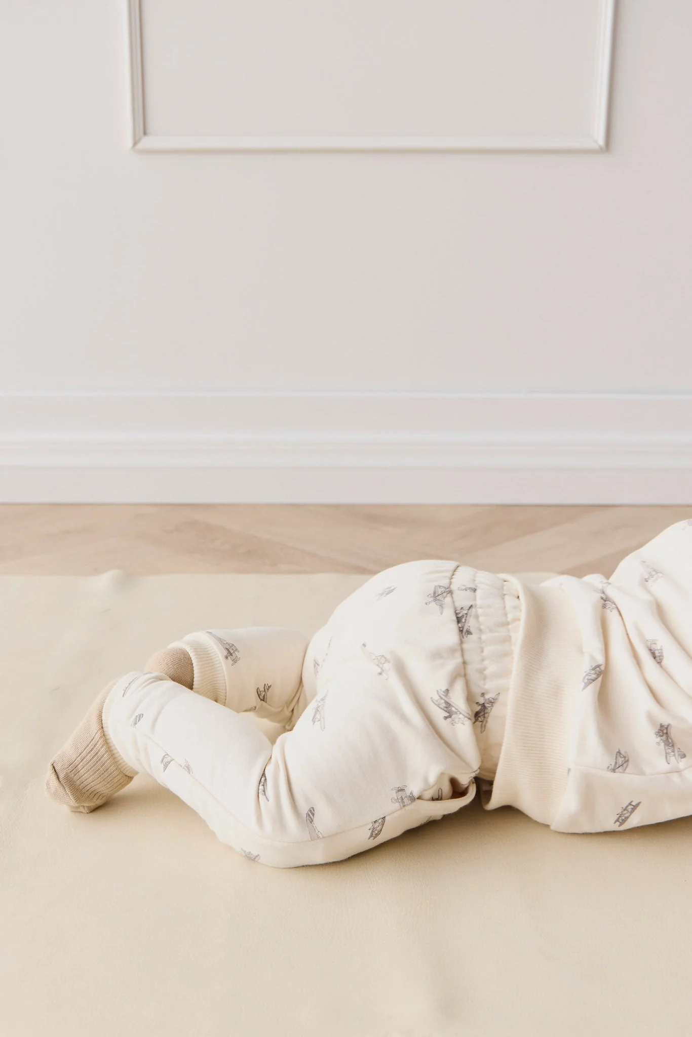 Organic Cotton Morgan Track Pant - Avion Oat - Image 4