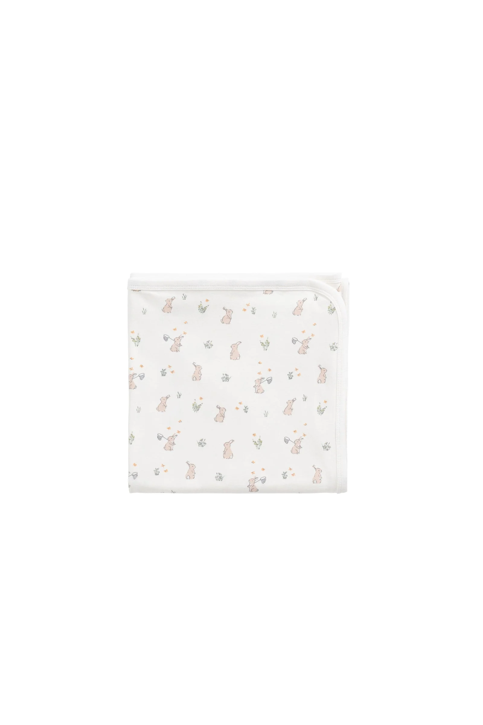 Organic Cotton Murphy Wrap - Lapin Jardin Crisp - Image 2