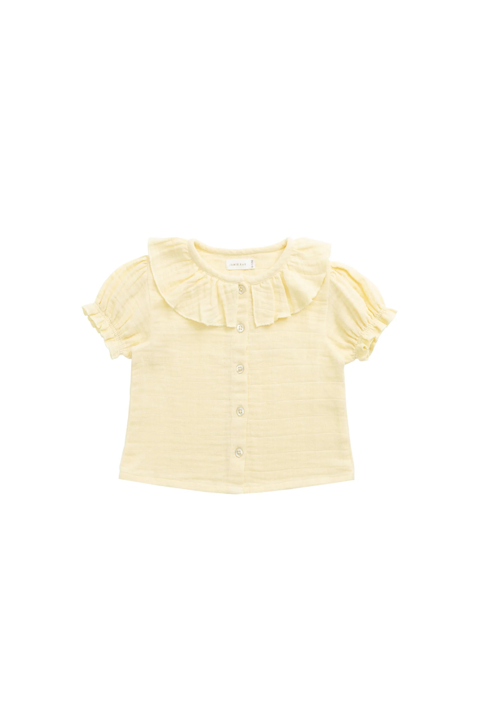 Organic Cotton Muslin Alora Top - Sunshine - Image 2