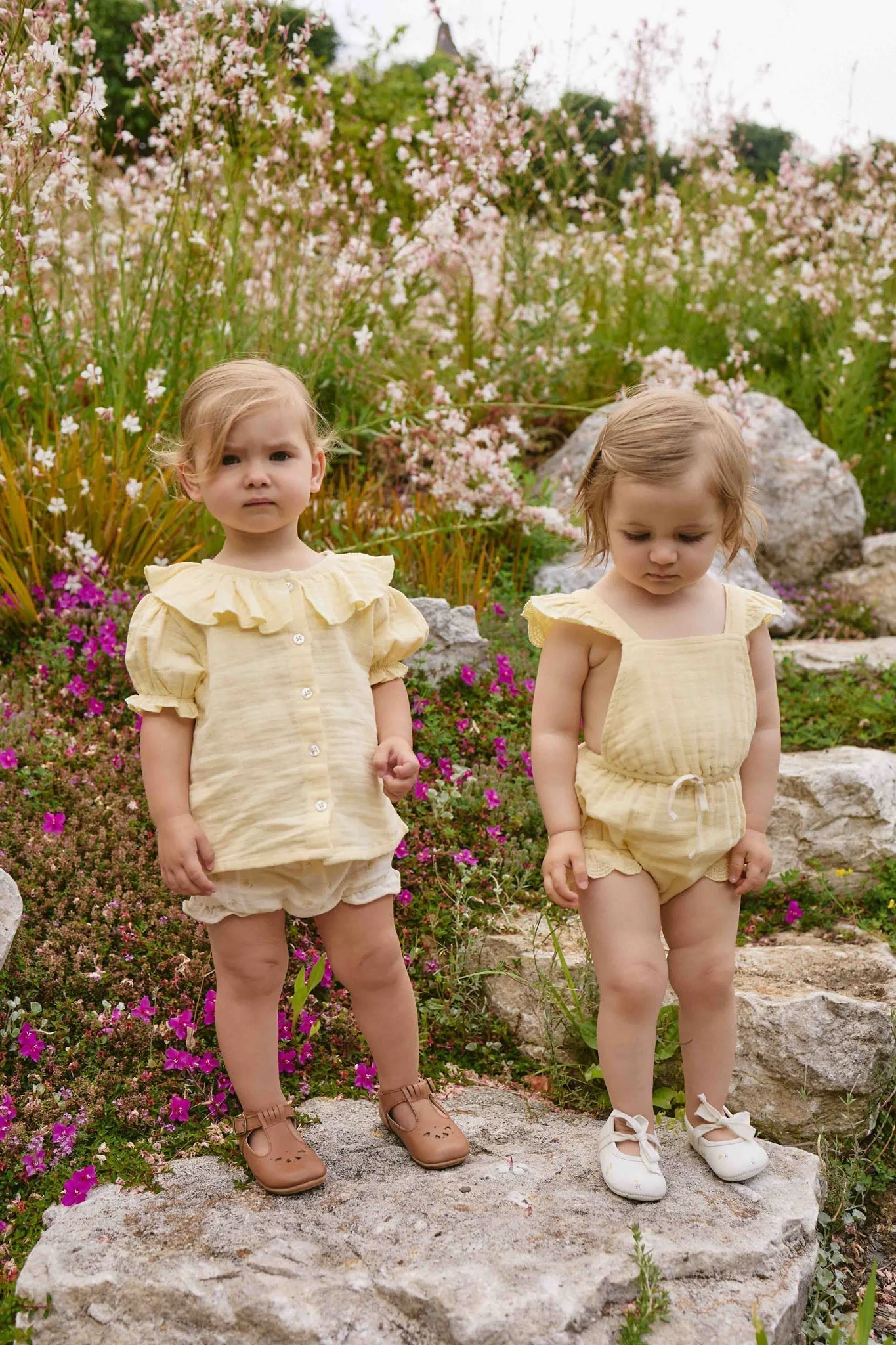 Organic Cotton Muslin Alora Top - Sunshine - Image 8