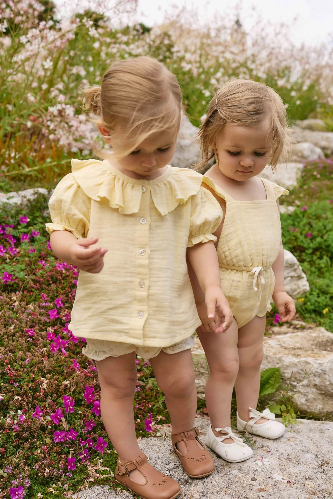 Organic Cotton Muslin Alora Top - Sunshine - Image 9