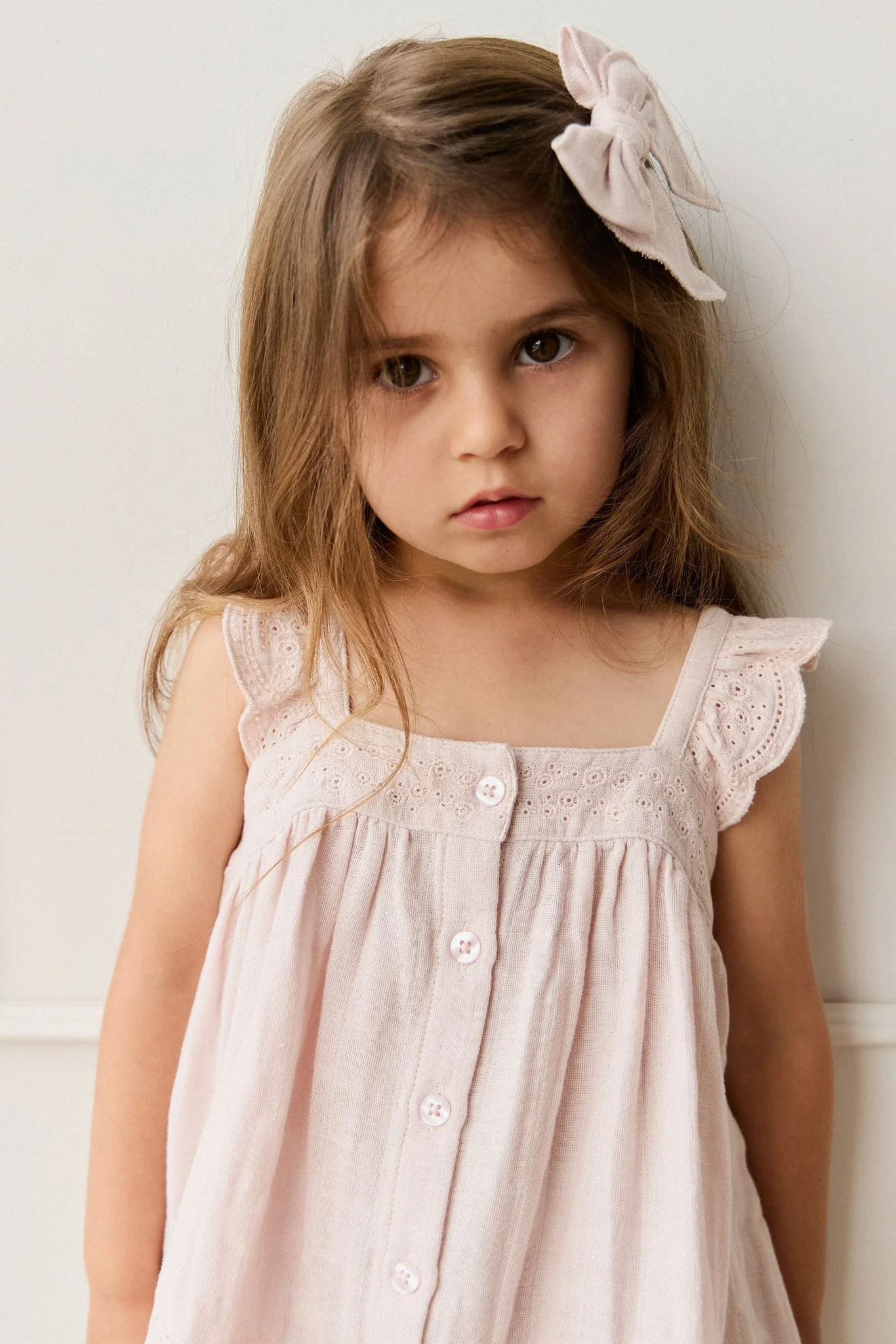 Organic Cotton Muslin Anja Top - Pale Lilac - Image 5