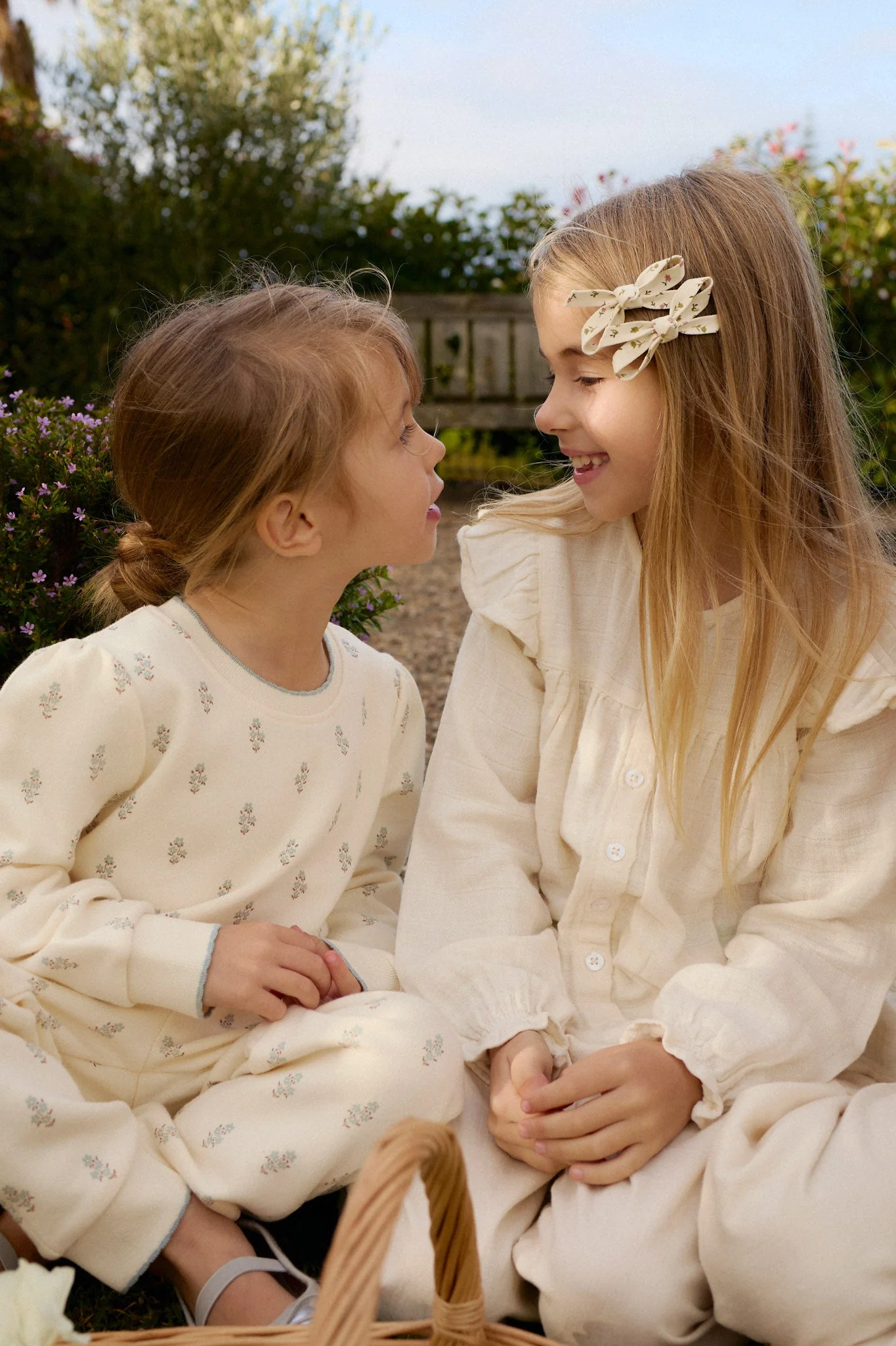 Organic Cotton Muslin Ava Blouse - Parchment - Image 4
