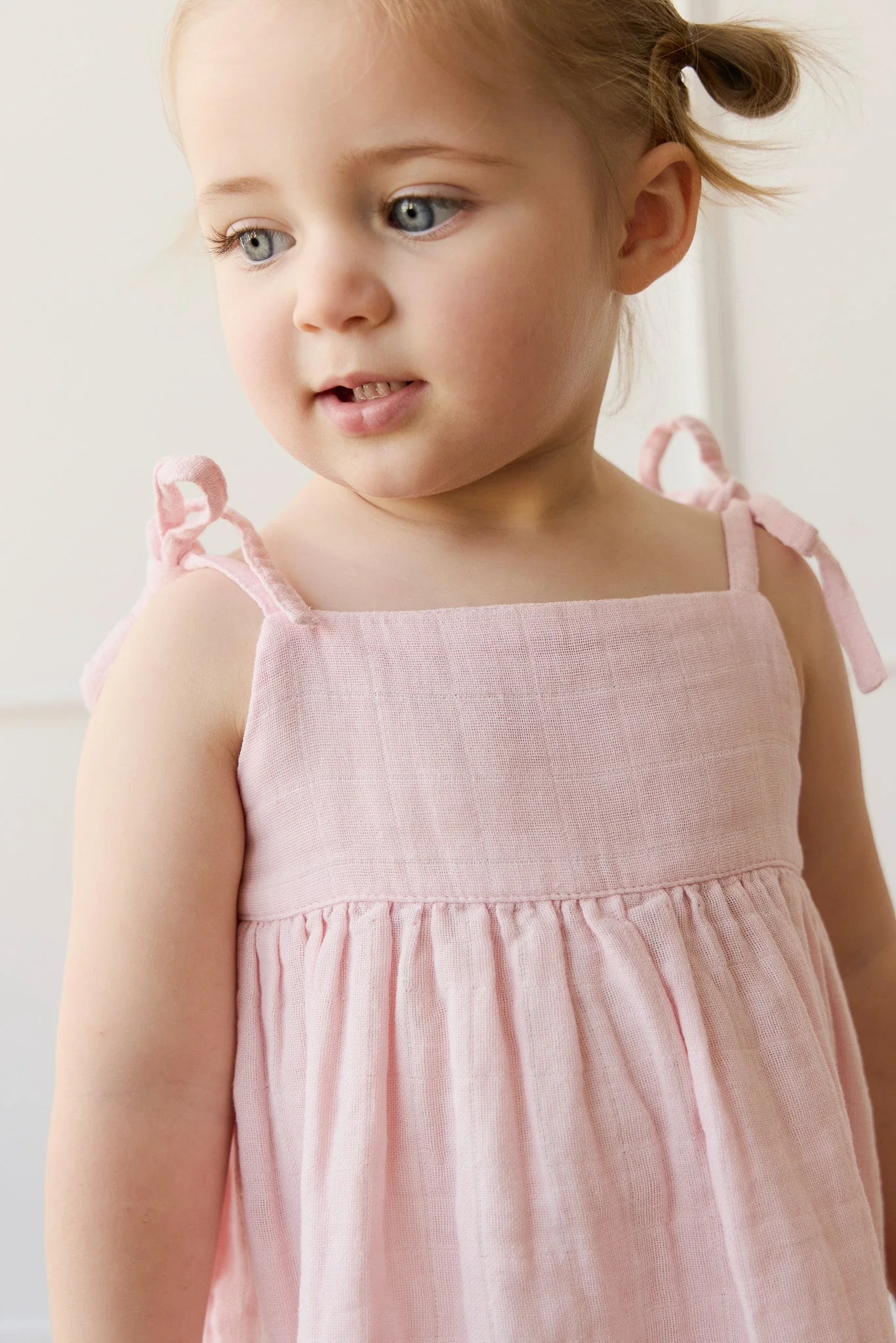 Organic Cotton Muslin Briella Top - Poppy - Image 5