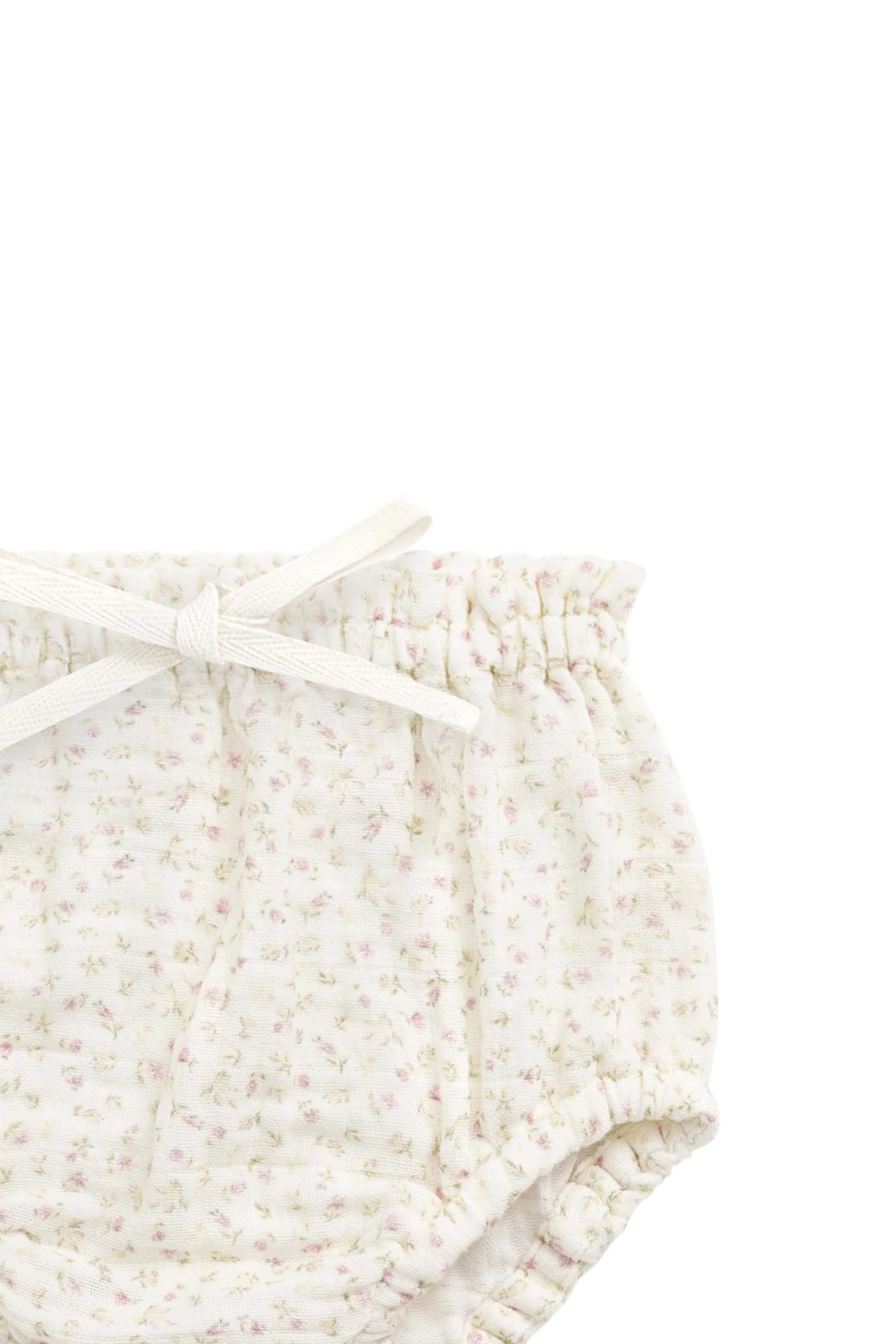 Organic Cotton Muslin Cleo Bloomer - Pippa Pink - Image 2