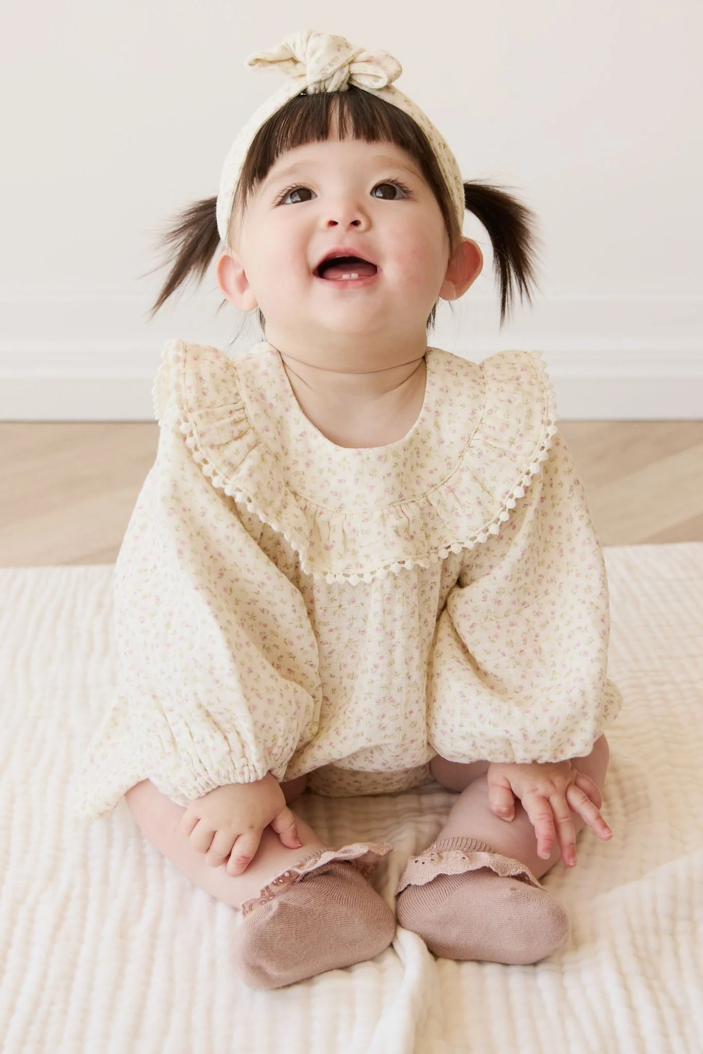 Organic Cotton Muslin Cleo Blouse - Pippa Pink - Image 5