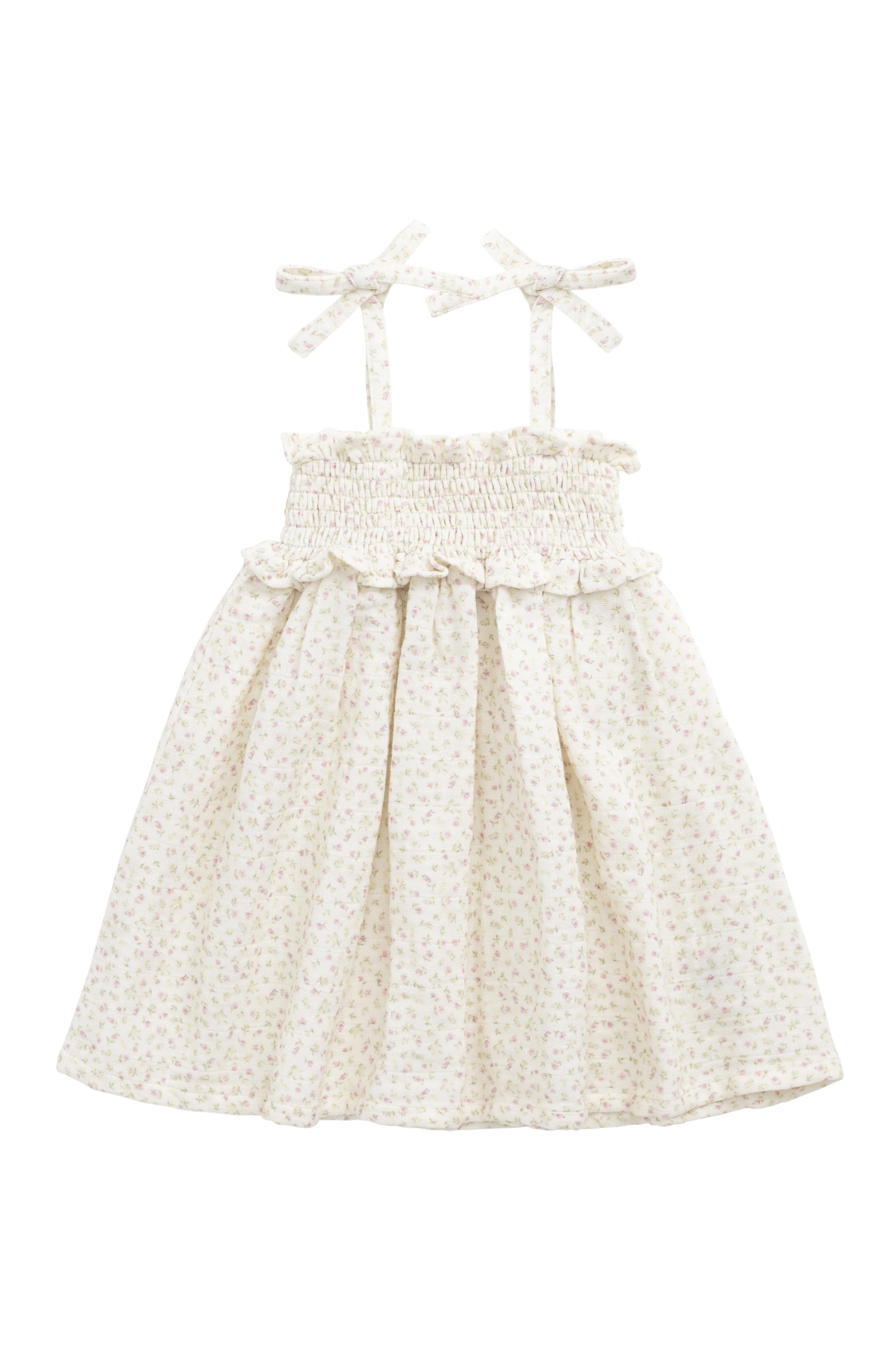 Organic Cotton Muslin Cleo Dress - Pippa Pink - Image 2