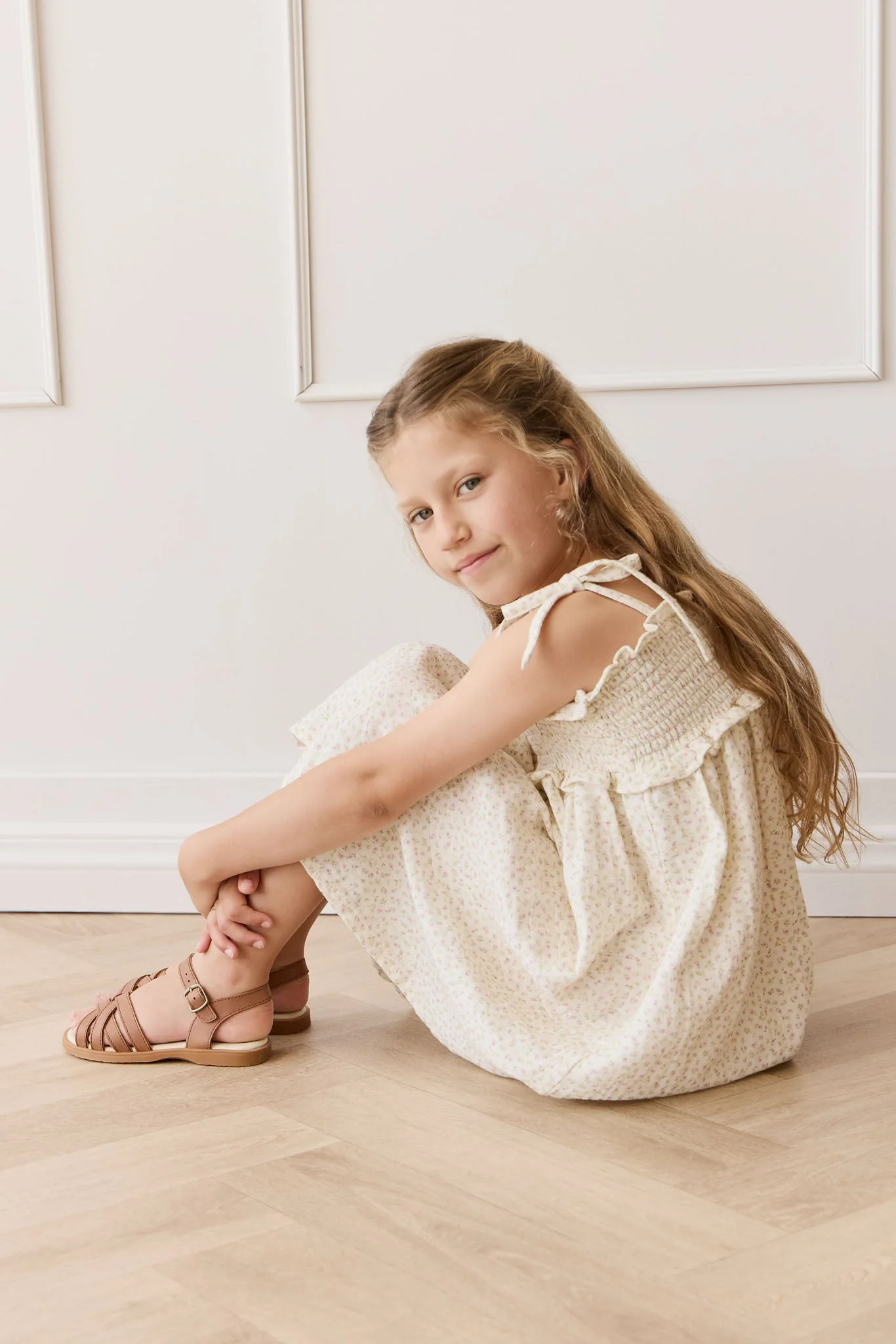 Organic Cotton Muslin Cleo Dress - Pippa Pink - Image 7
