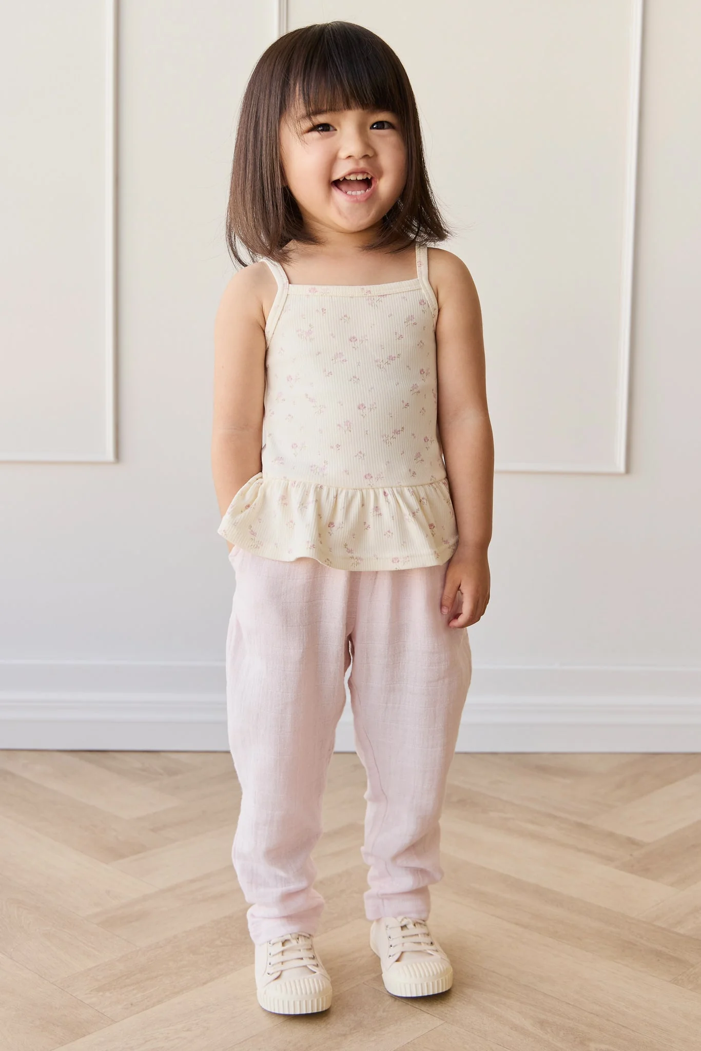 Organic Cotton Muslin Cordelia Pant - Cassia - Image 4
