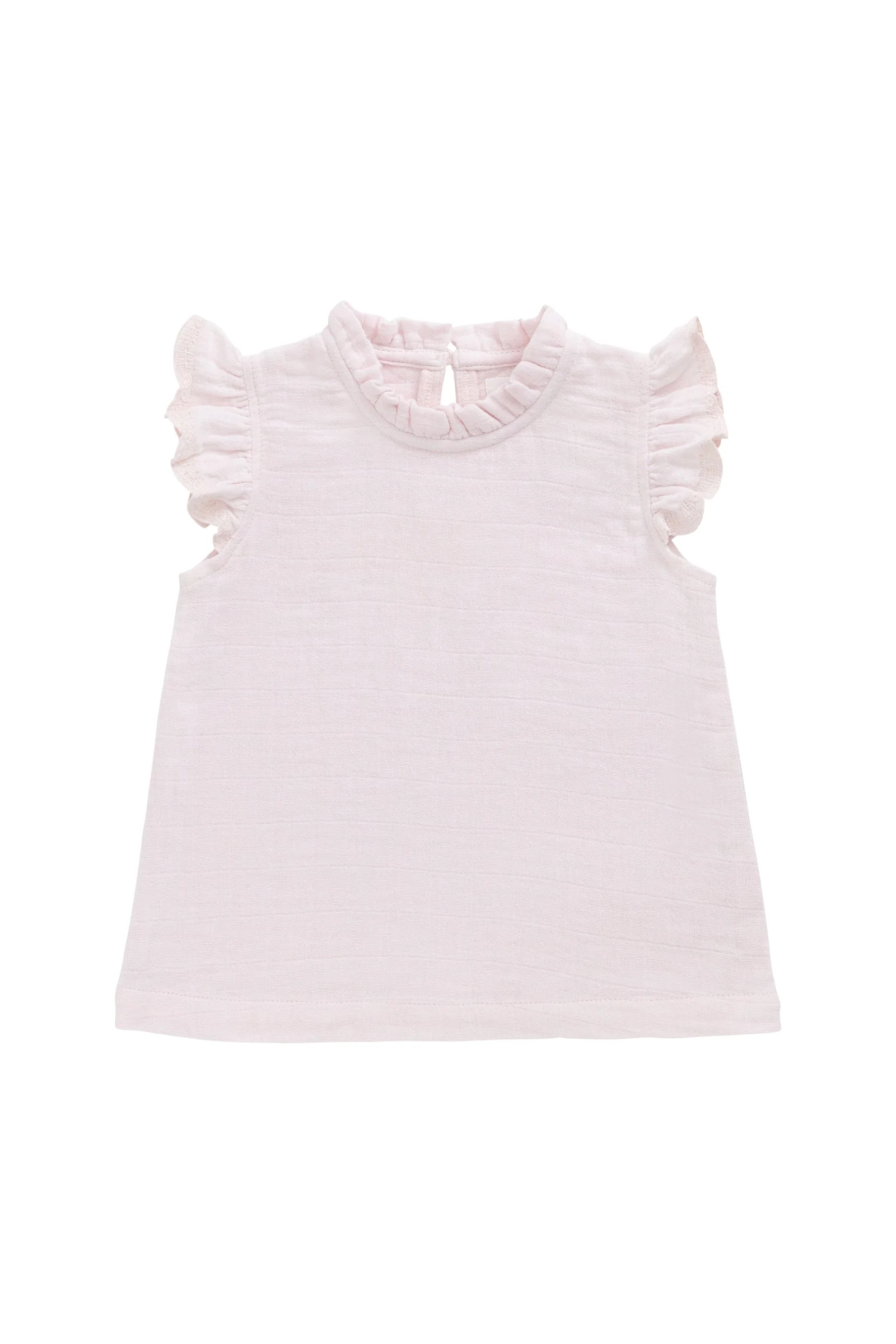 Organic Cotton Muslin Edith Top - Cassia - Image 2