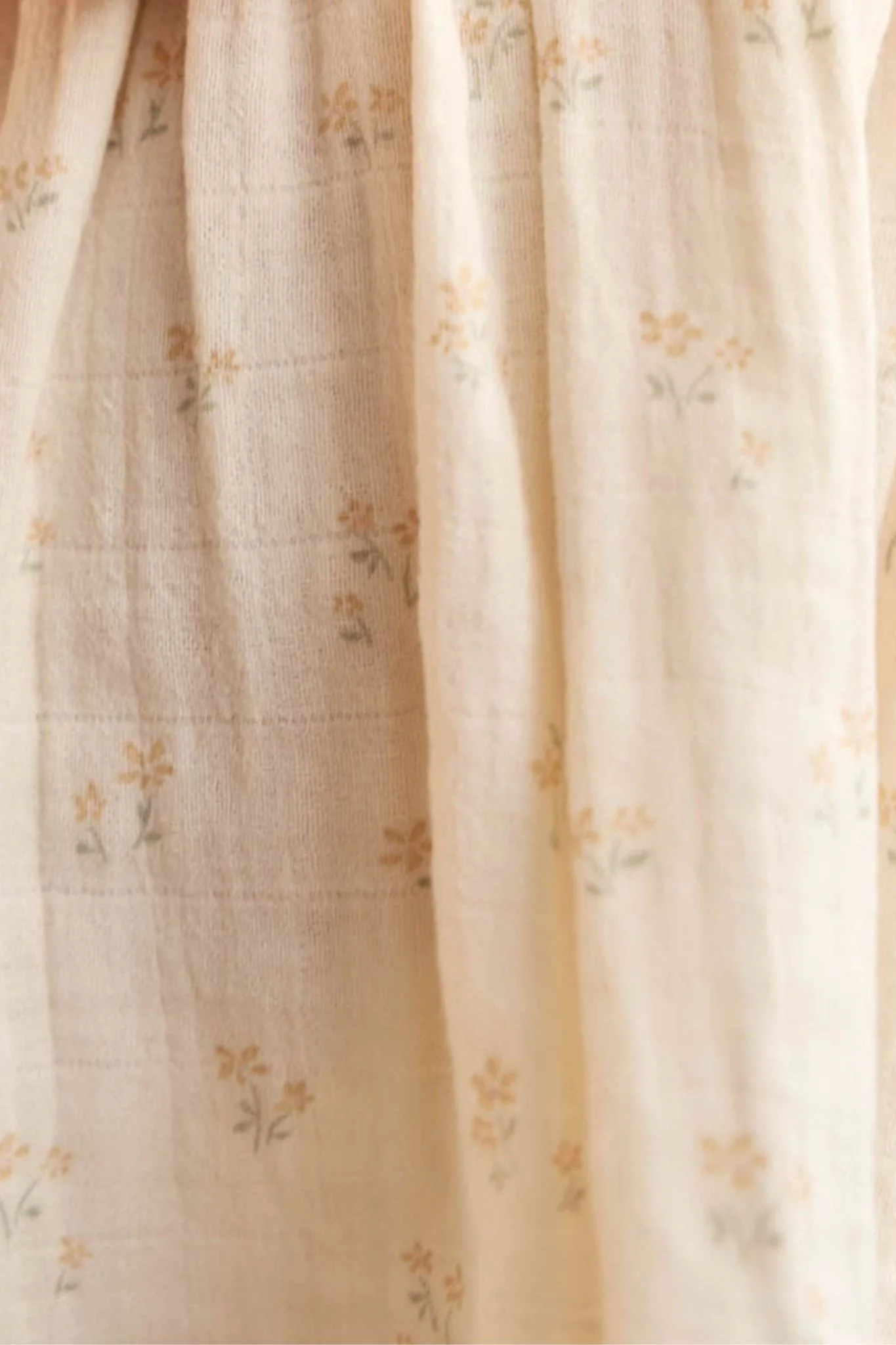Organic Cotton Muslin Ellie Top - Pauline Chamomile - Image 6