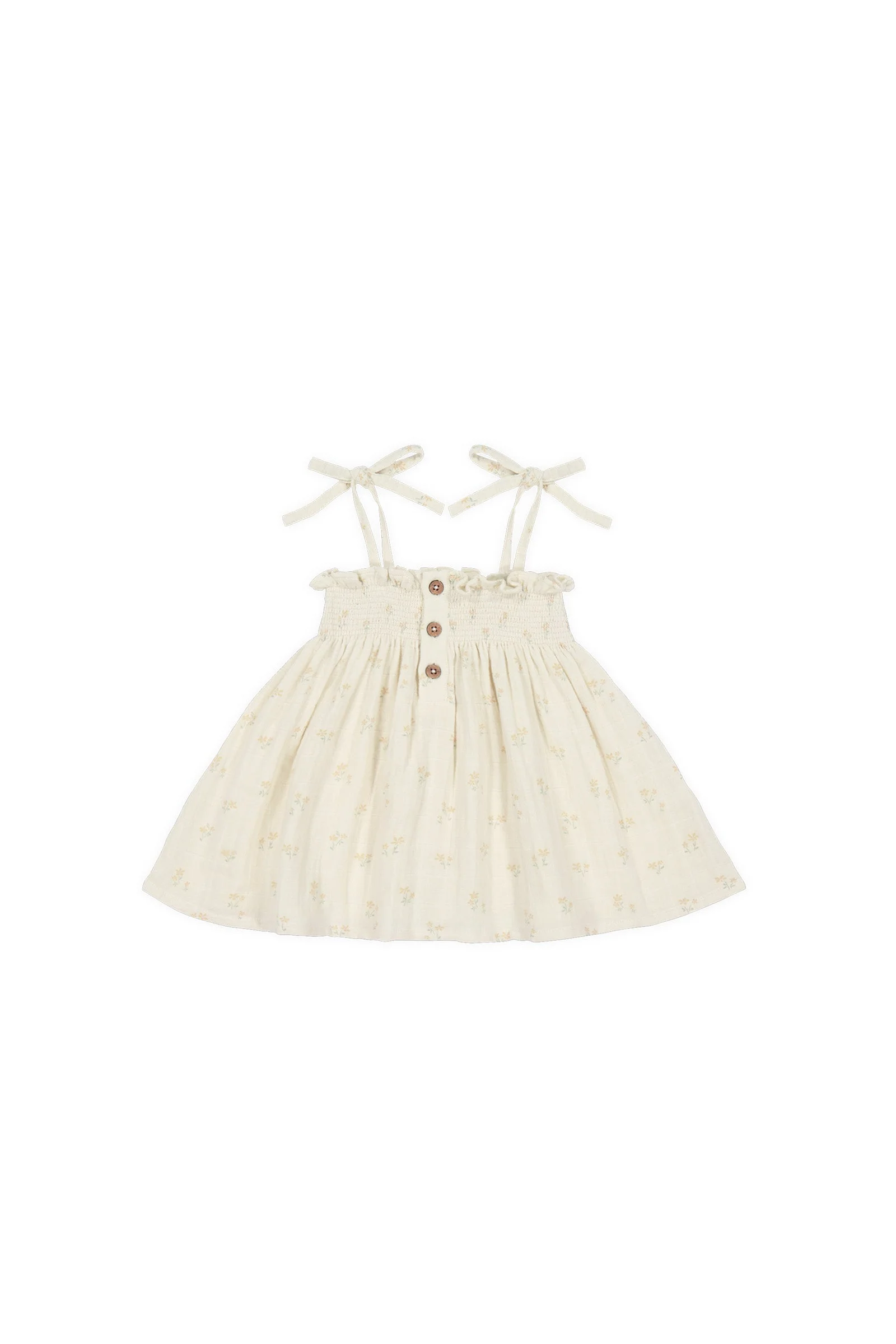 Organic Cotton Muslin Ellie Top - Pauline Chamomile - Image 8