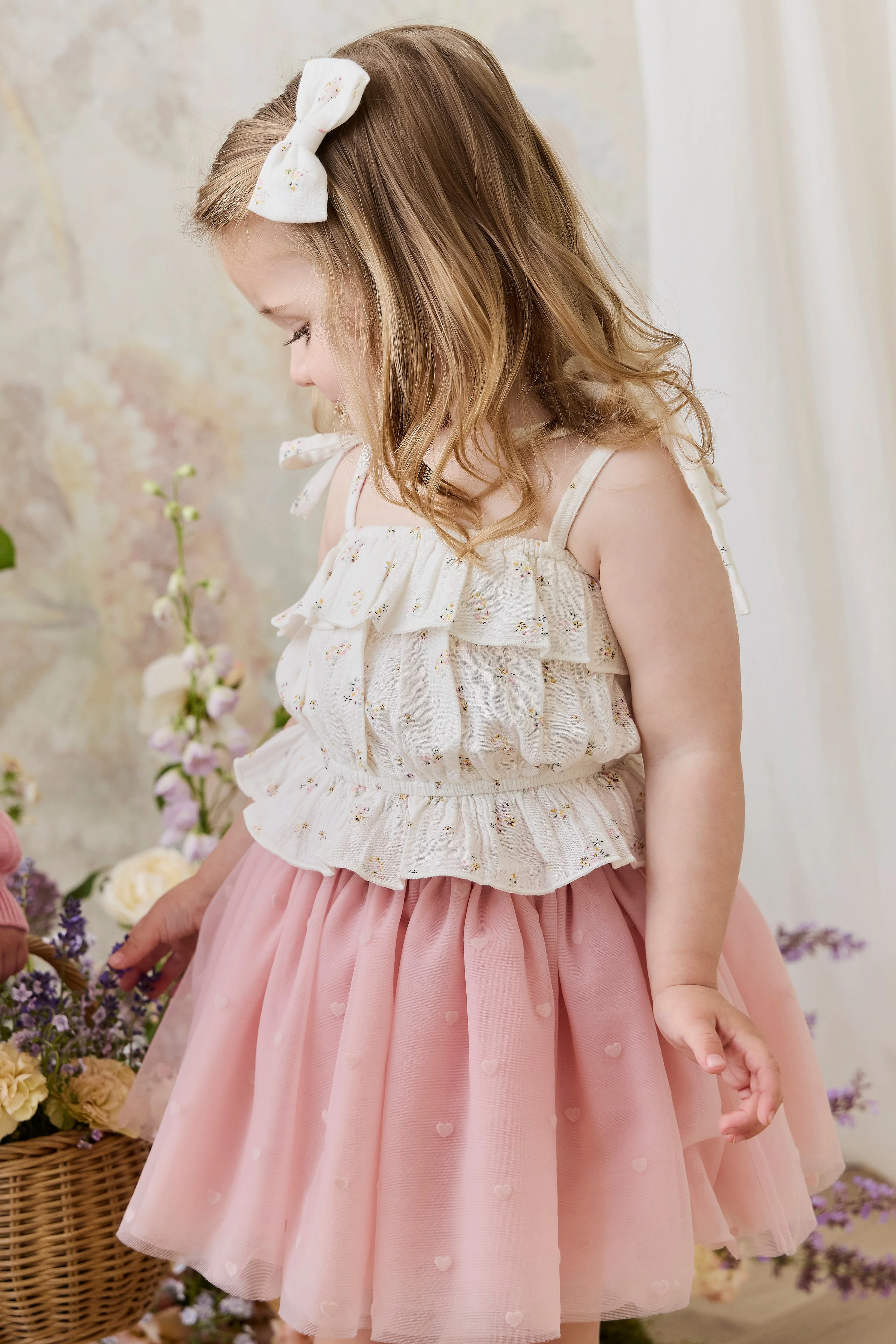 Organic Cotton Muslin Harriet Top - Ayla Whisper - Image 3