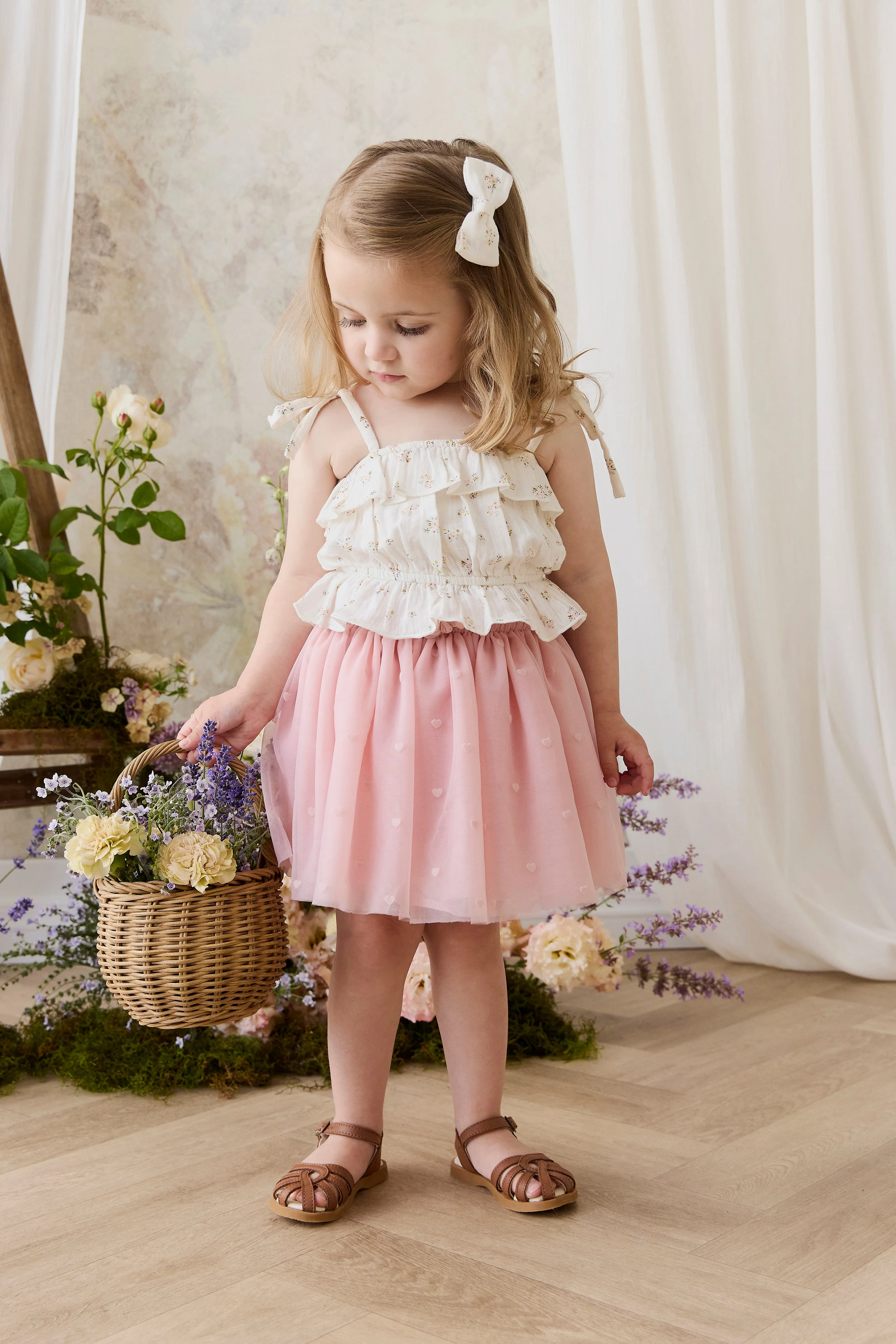 Organic Cotton Muslin Harriet Top - Ayla Whisper - Image 4
