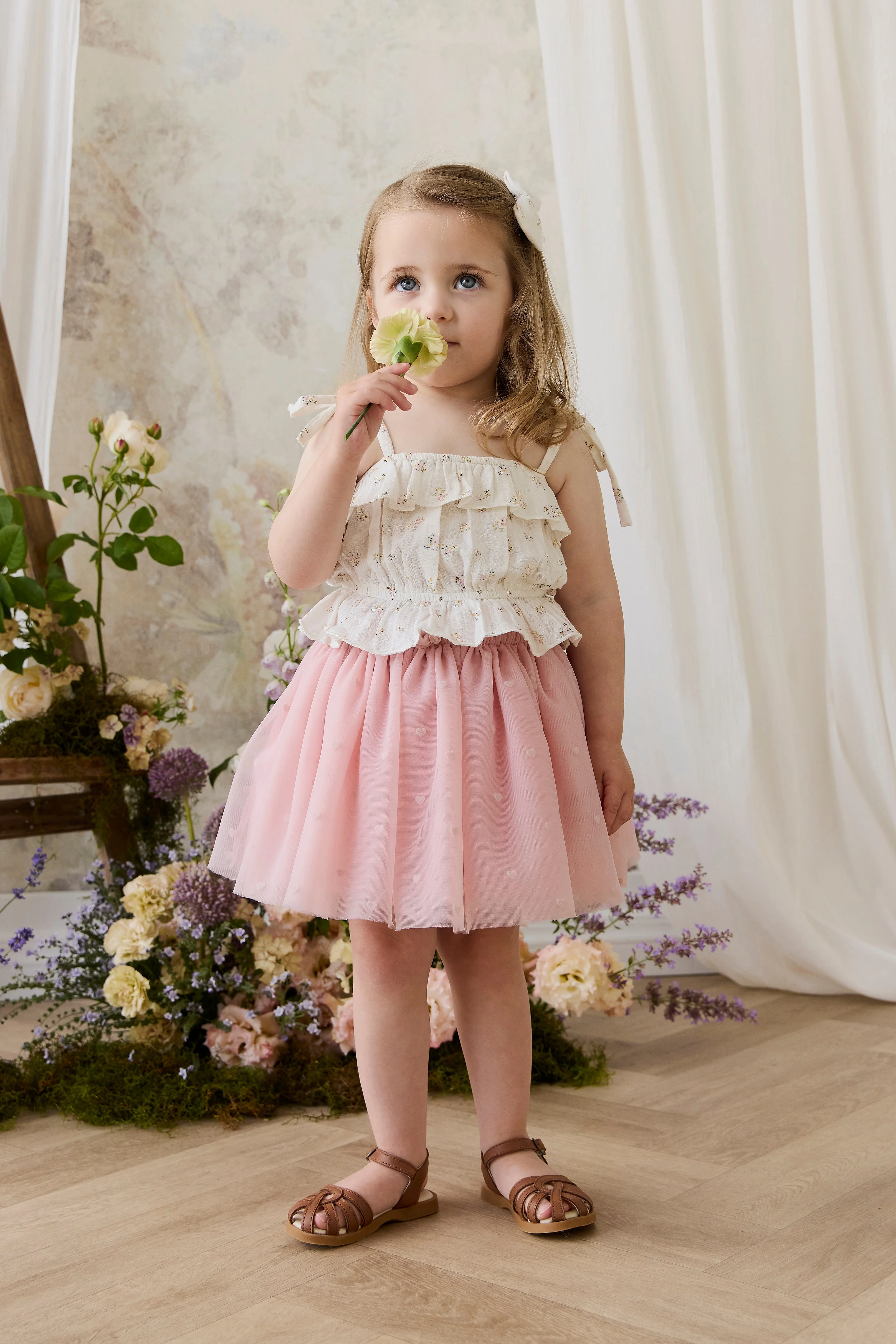 Organic Cotton Muslin Harriet Top - Ayla Whisper - Image 5