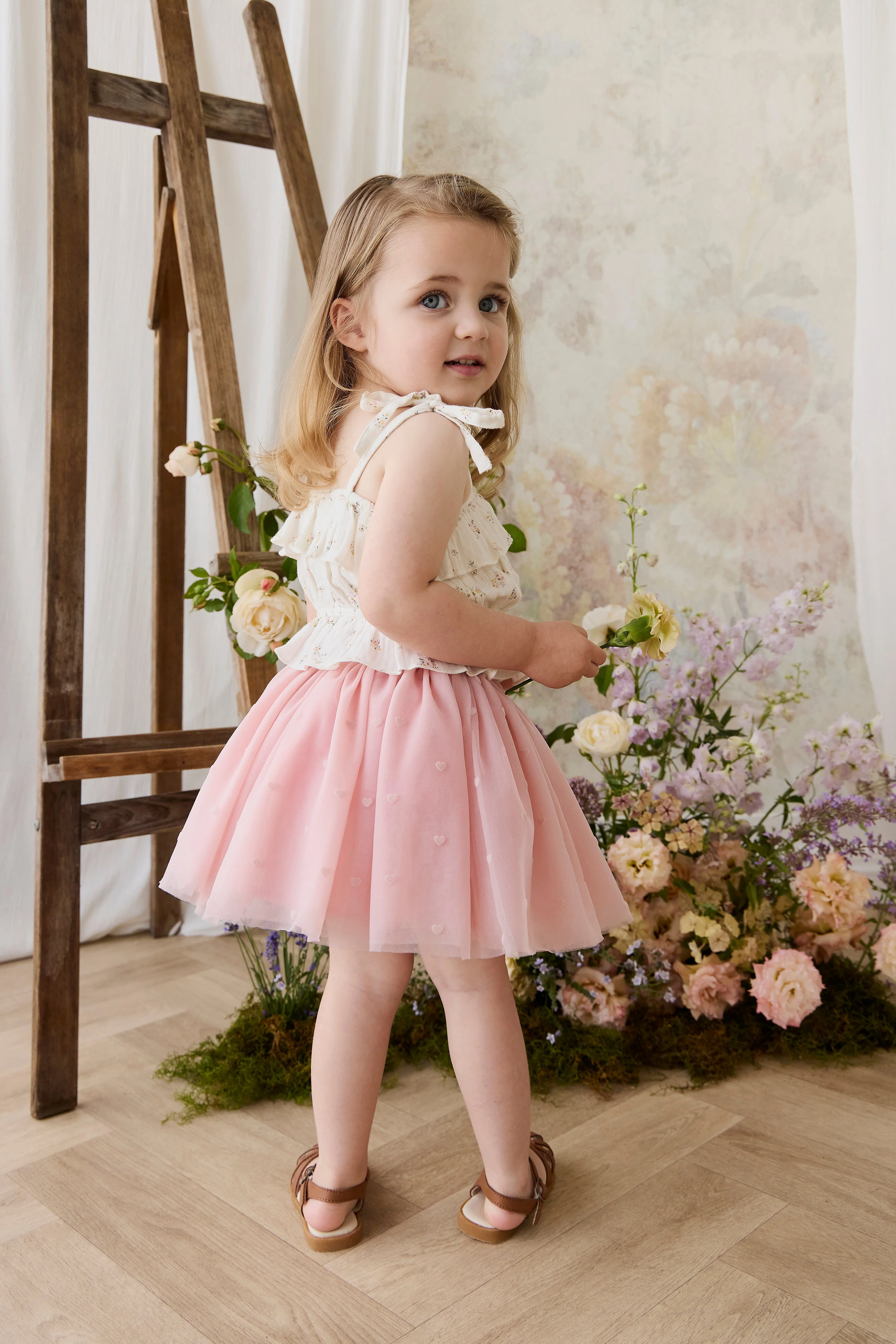 Organic Cotton Muslin Harriet Top - Ayla Whisper - Image 8